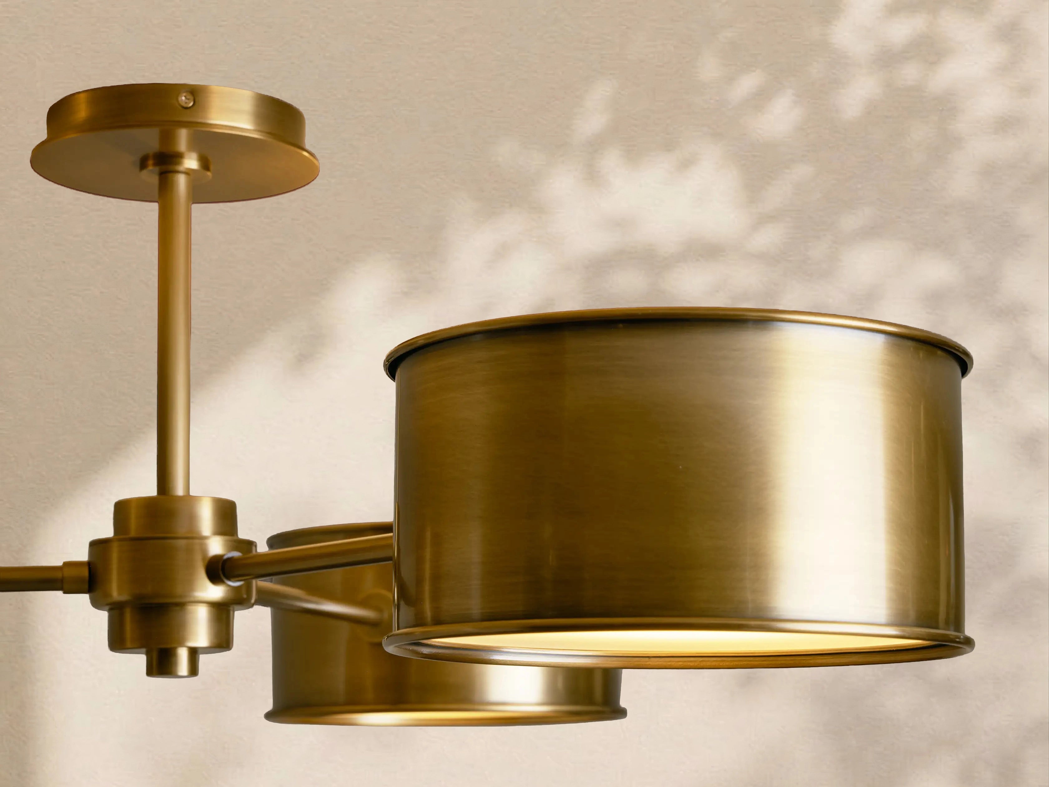 Tambour Metal Flush Mount