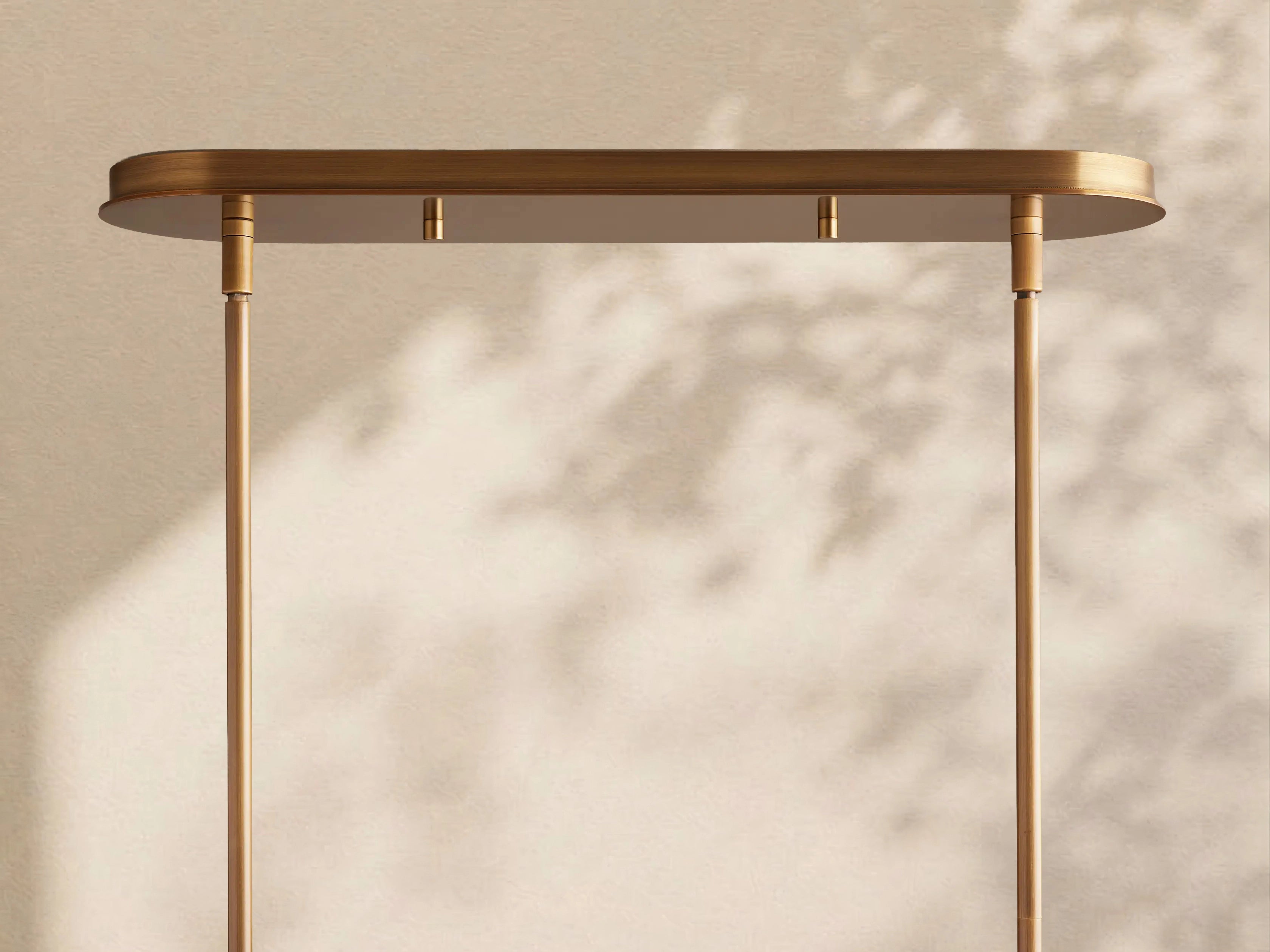 Tambour Metal Linear Chandelier