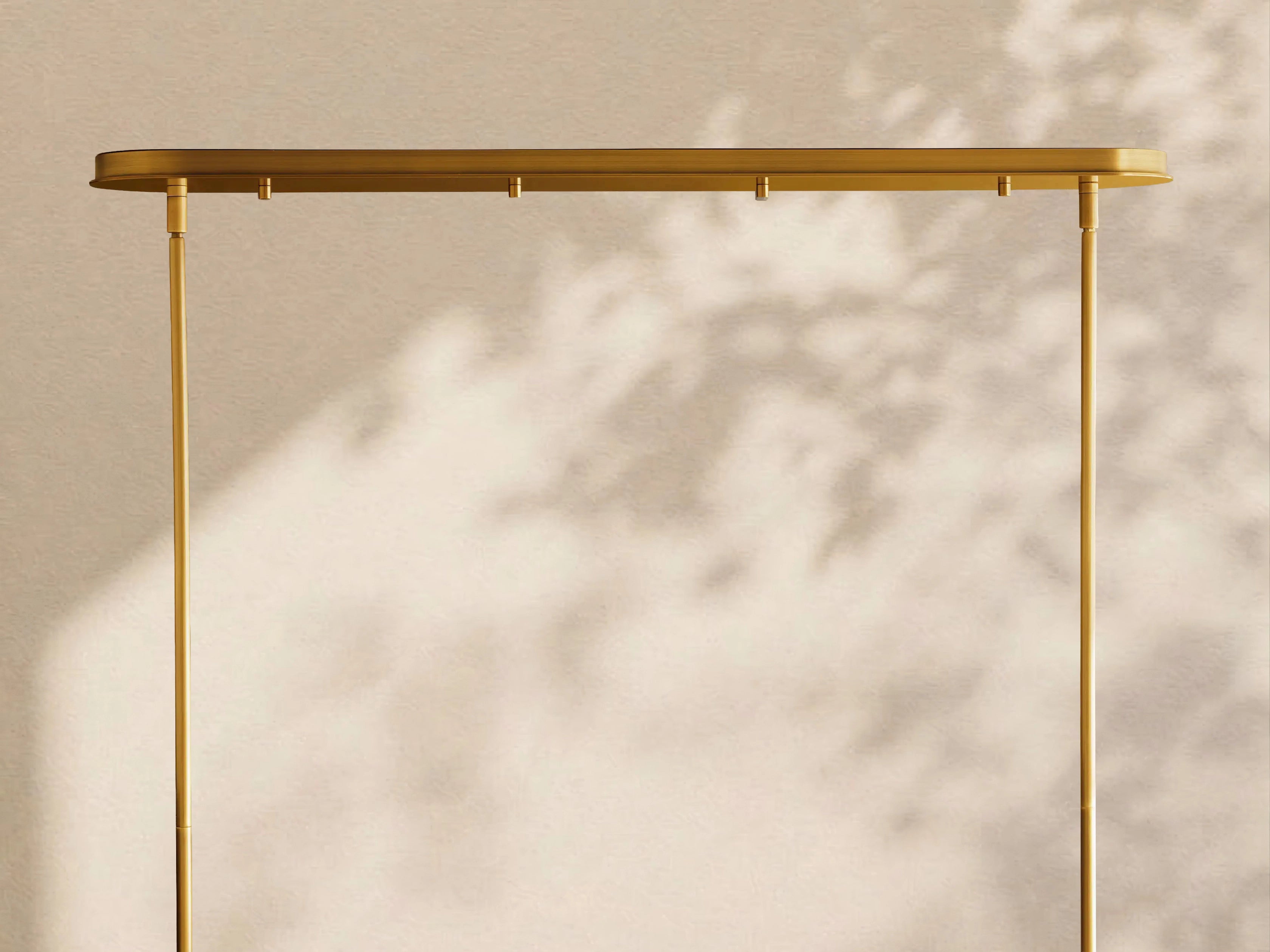 Tambour Metal Linear Chandelier