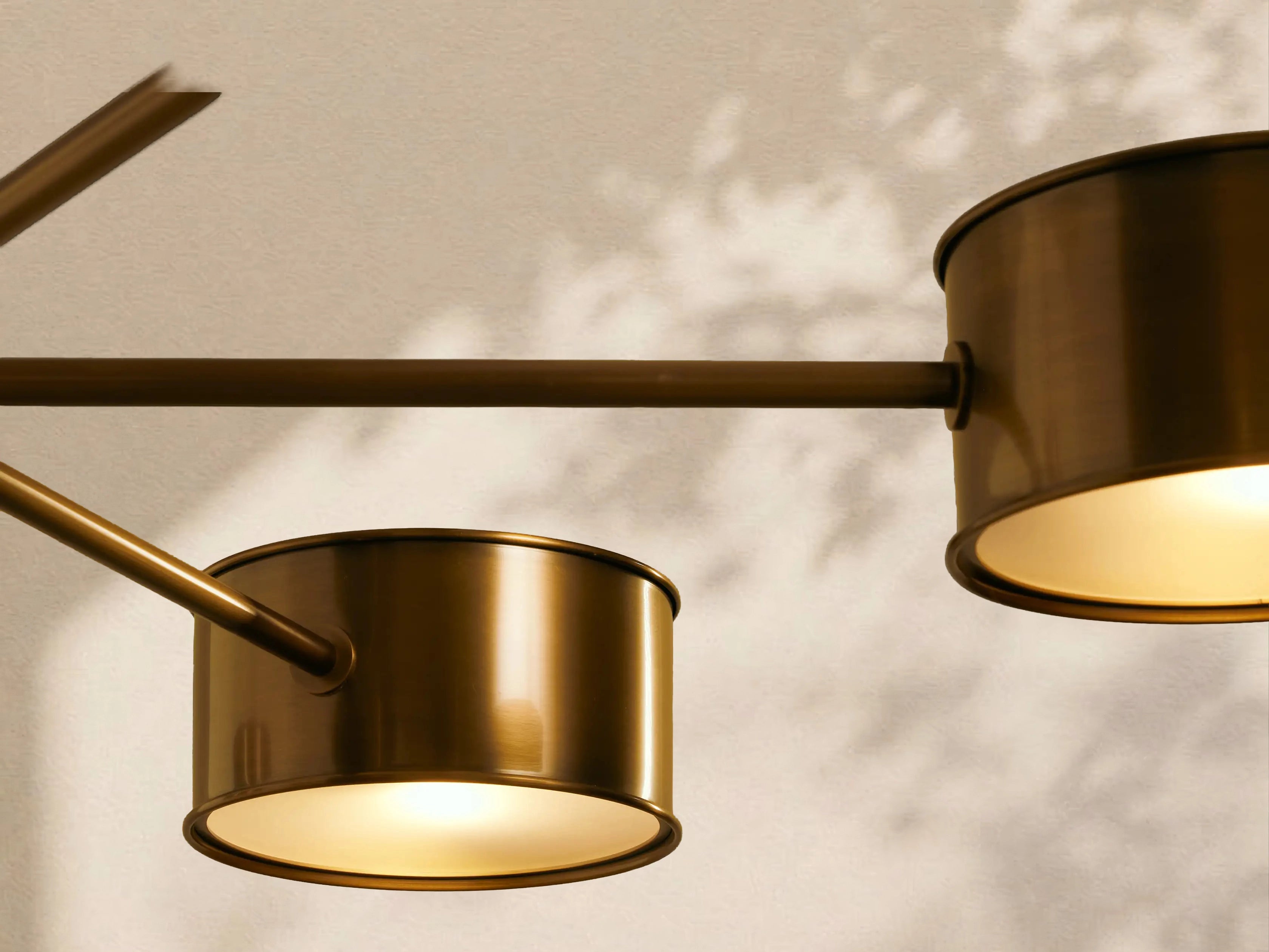 Tambour Metal Round Chandelier