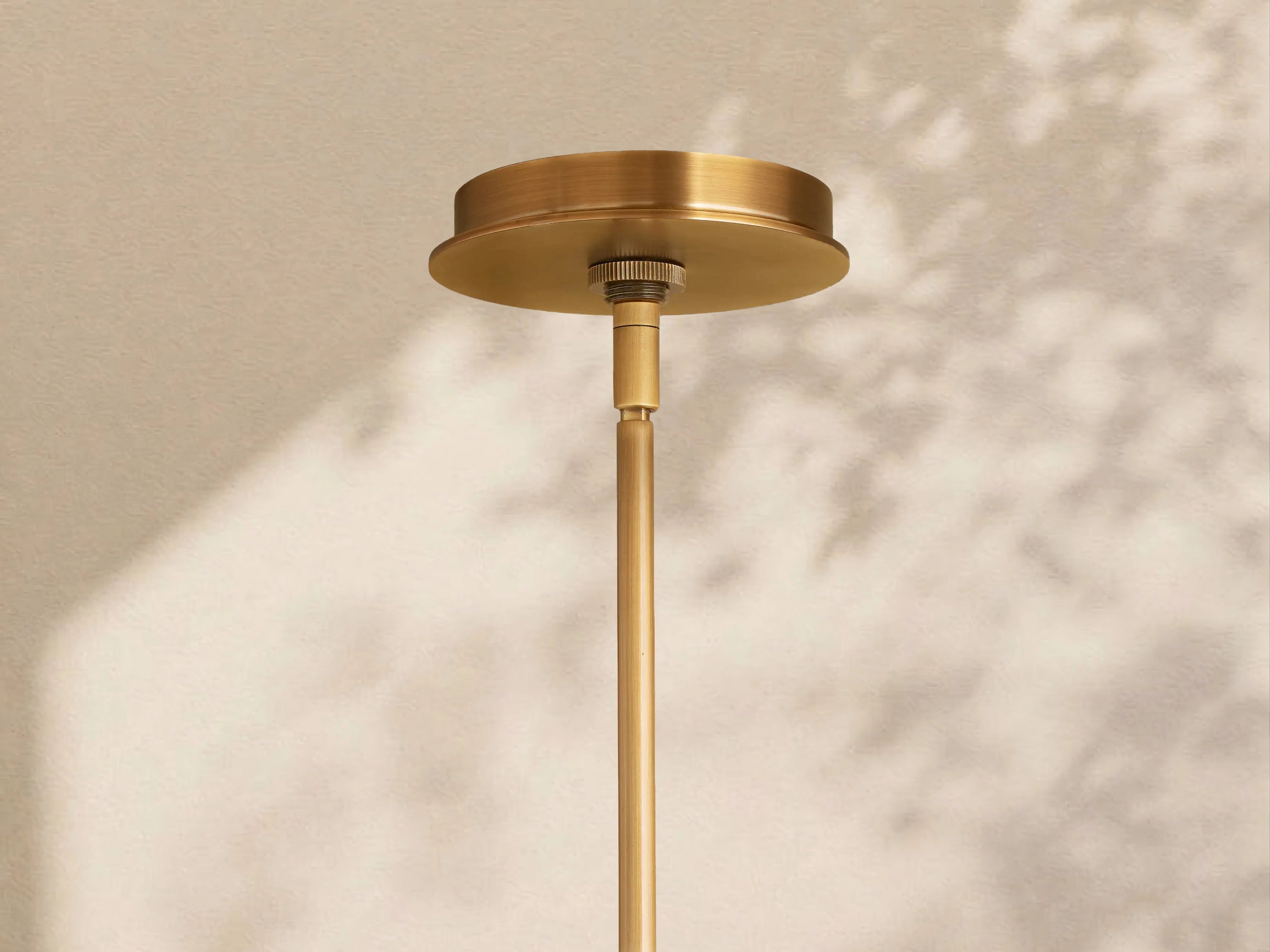 Tambour Metal Round Chandelier