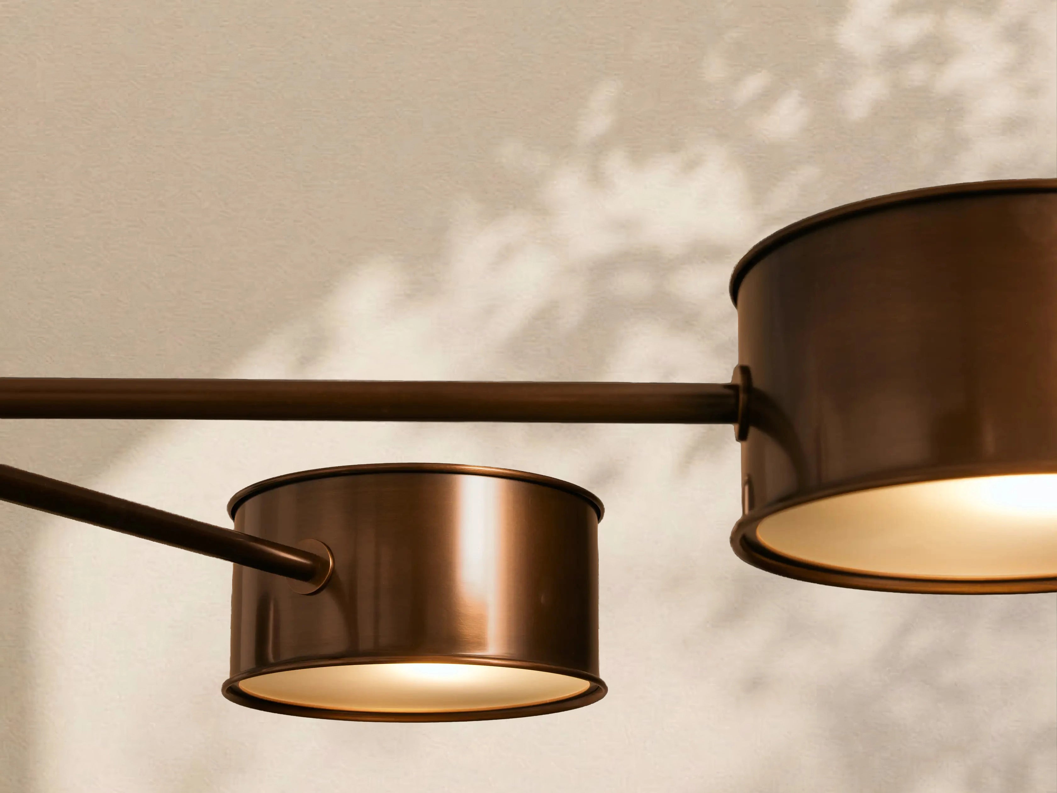 Tambour Metal Round Chandelier