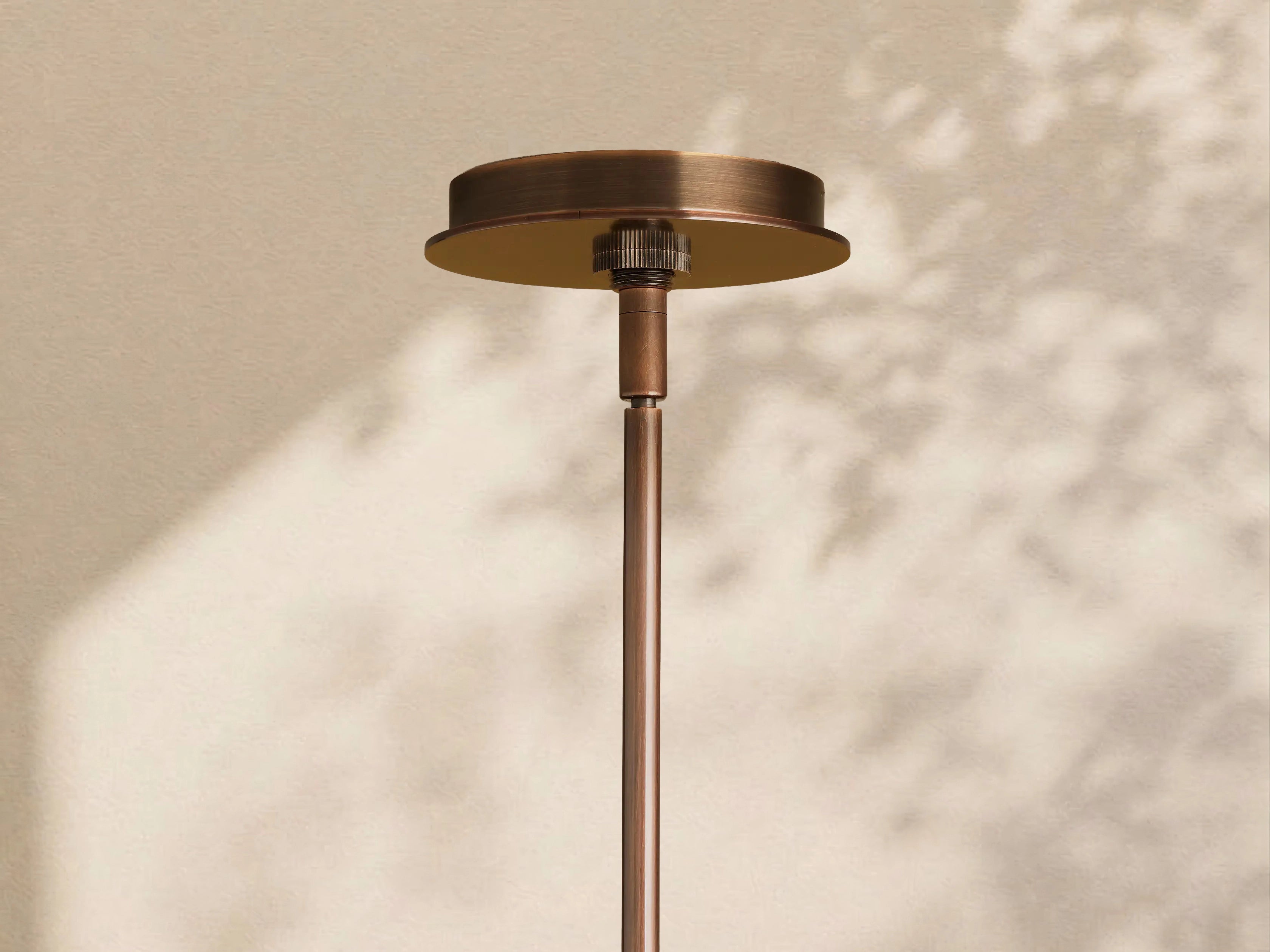 Tambour Metal Round Chandelier