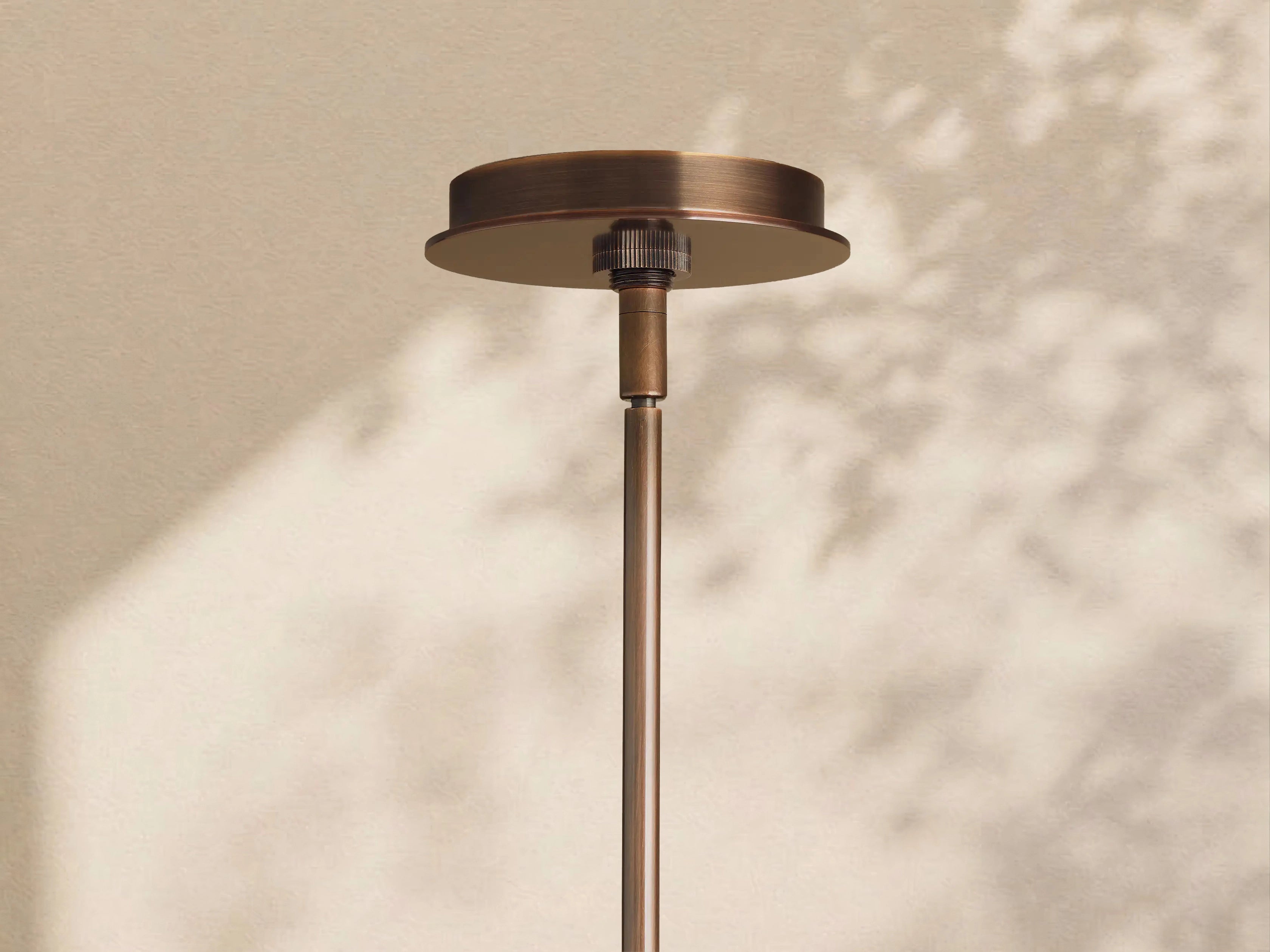 Tambour Metal Round Chandelier