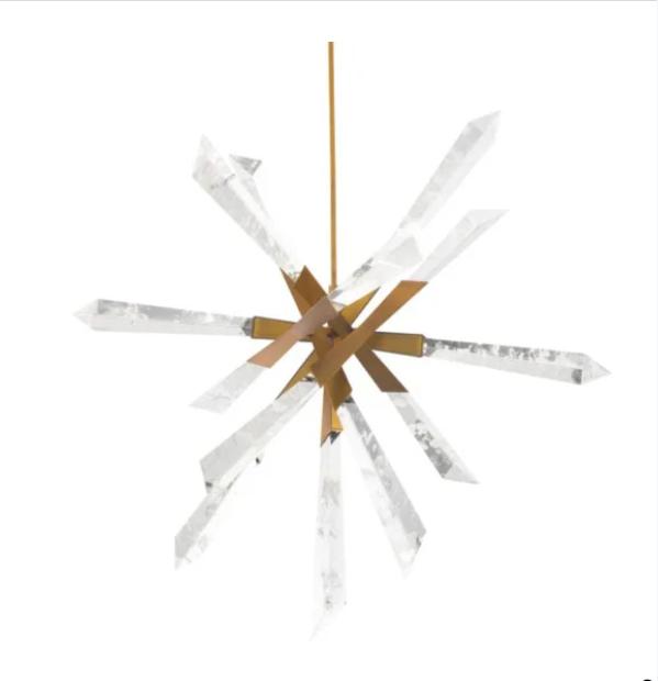Axel Crystal Pendant 36"