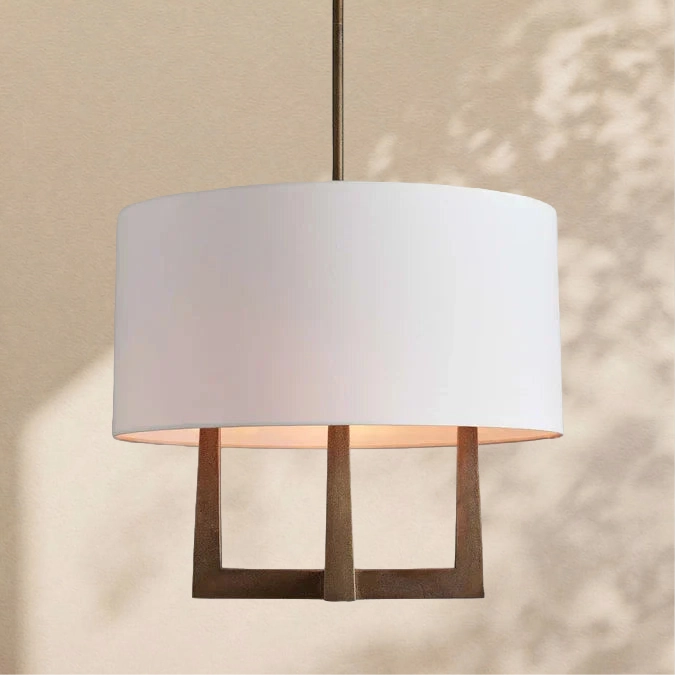 Emmet Shaded Chandelier