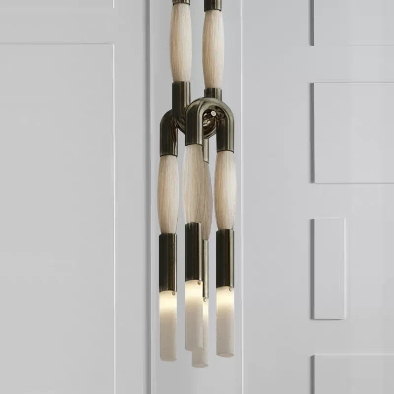 Heritage Horsehair 4-Light Pendant