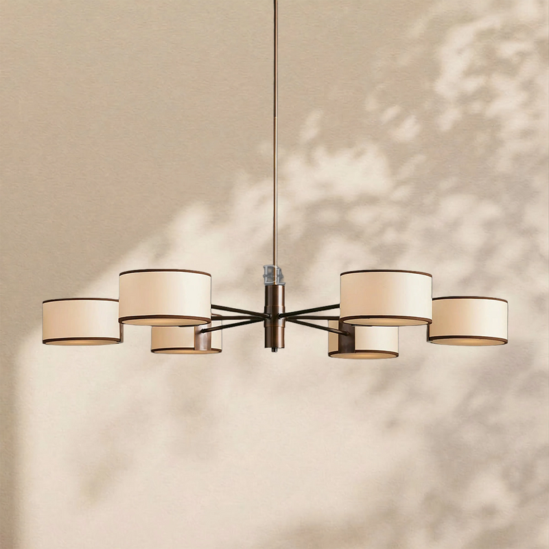 Tambour Round Chandelier