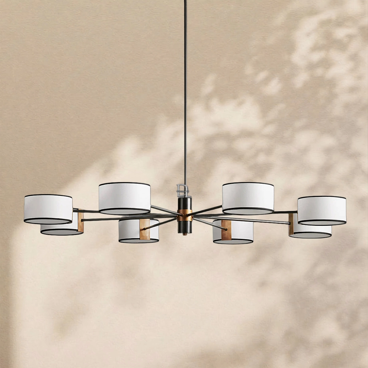 Tambour Round Chandelier