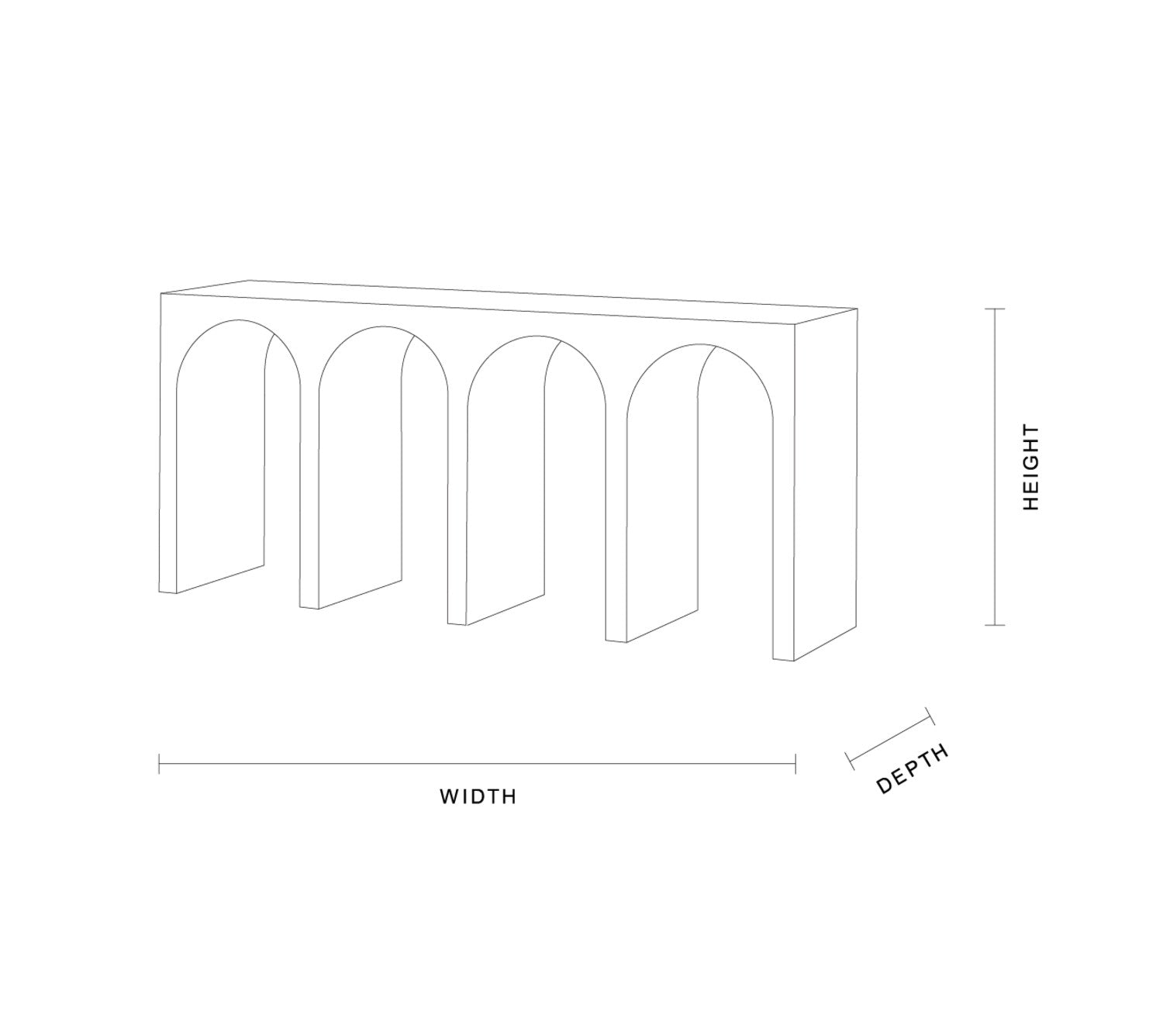 Pegasus Console Table