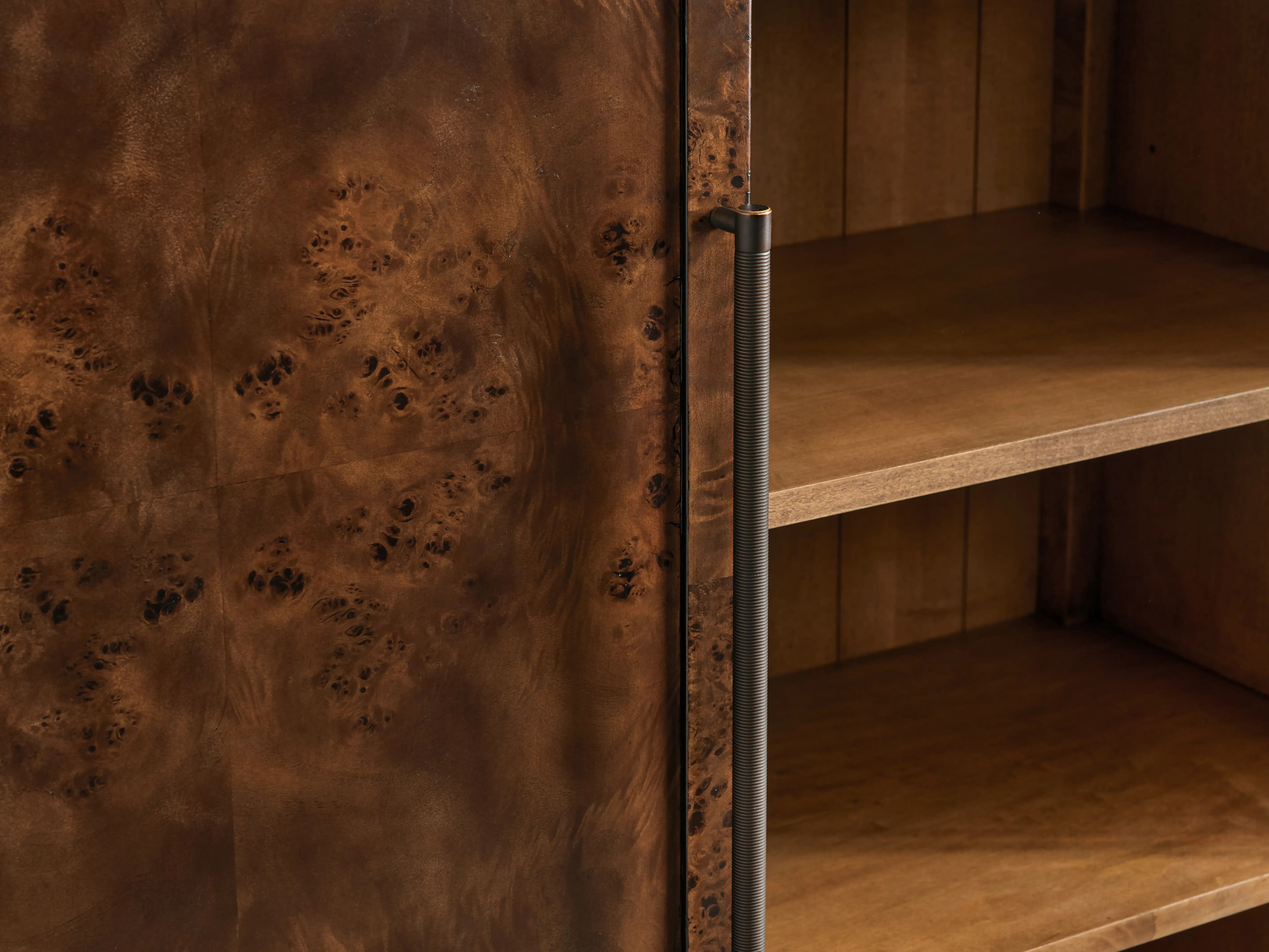 Hattiea Burl Cabinet