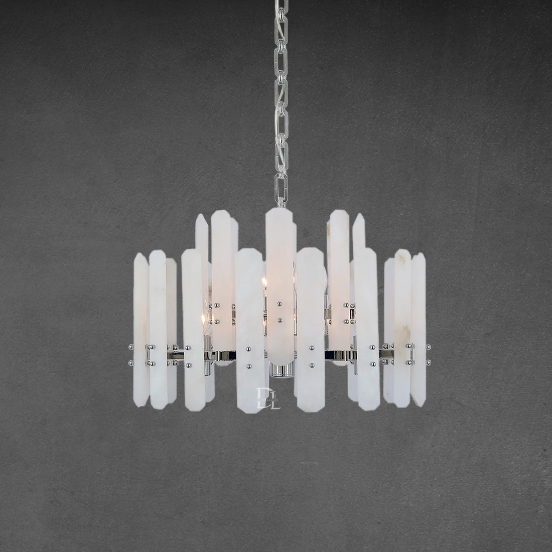 Juliet Bonnington Alabaster Small Chandelier