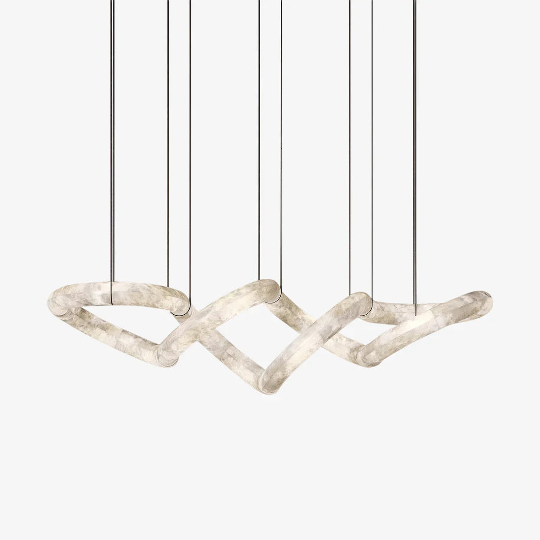 Infinity 12 & 16 Alabaster Pendant Light