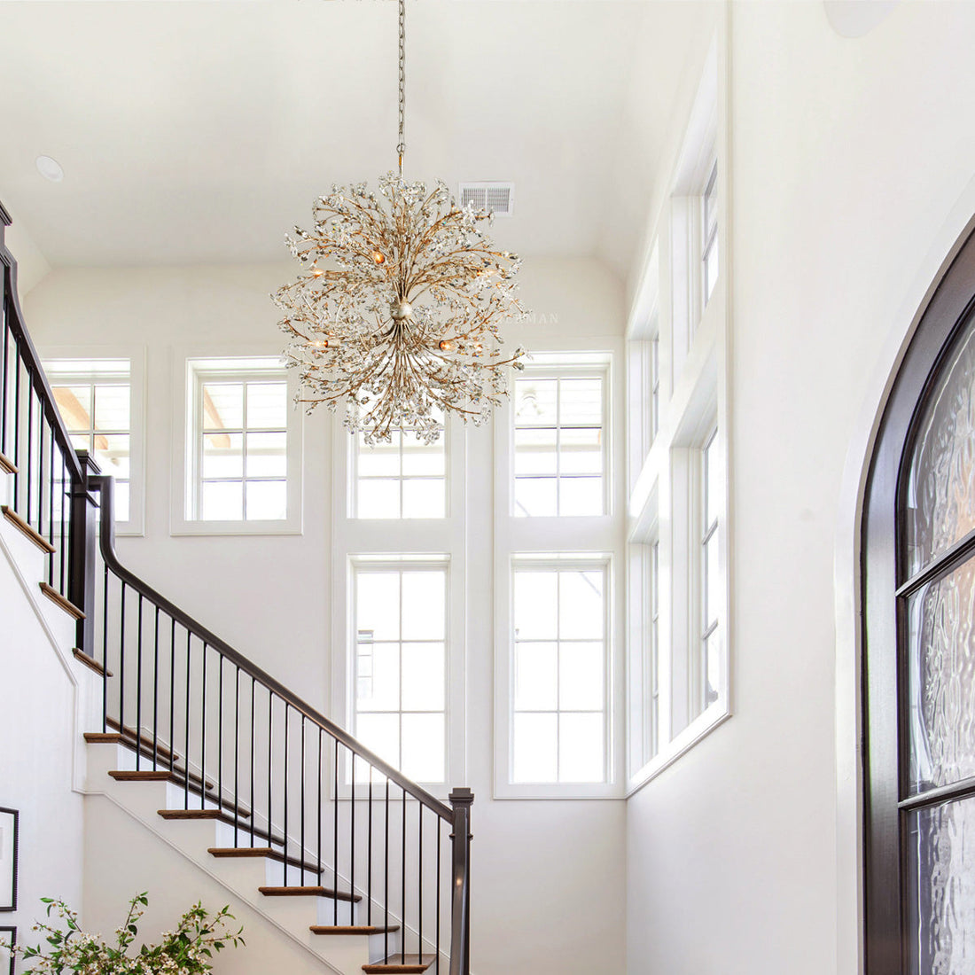 Fiore 8-Light Round Chandelier 35"