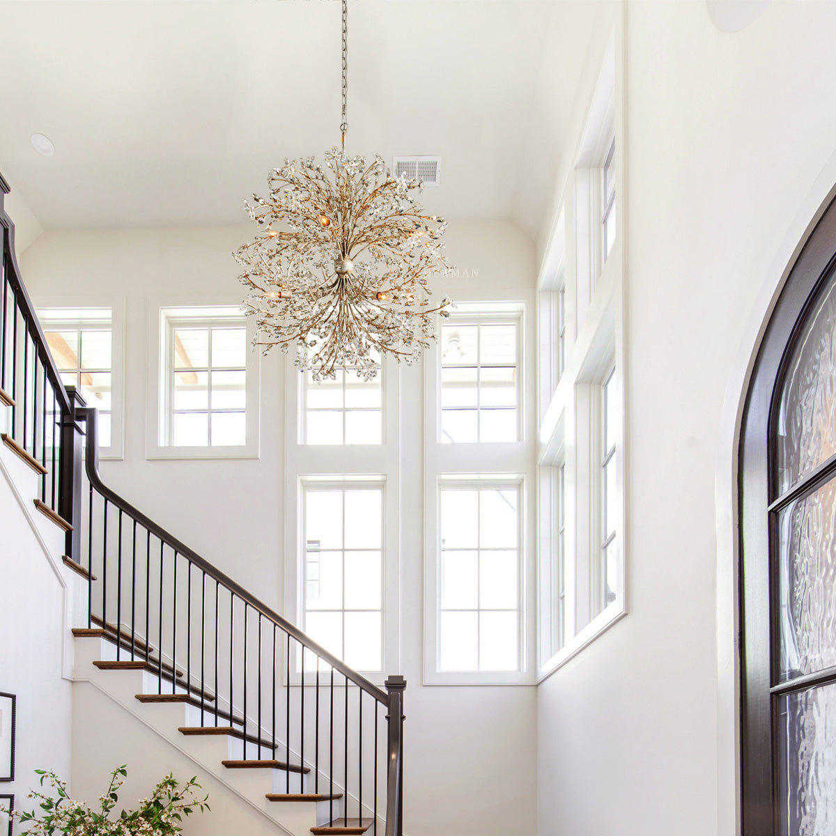 Fiore 8-Light Round Chandelier 35"