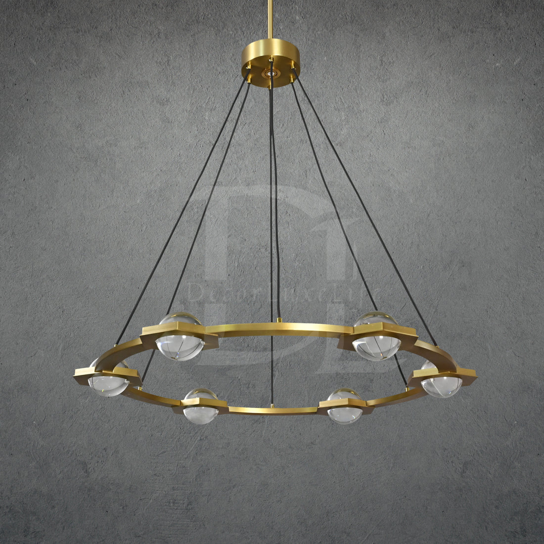 Planet Crystal Ball Luxury Lighting