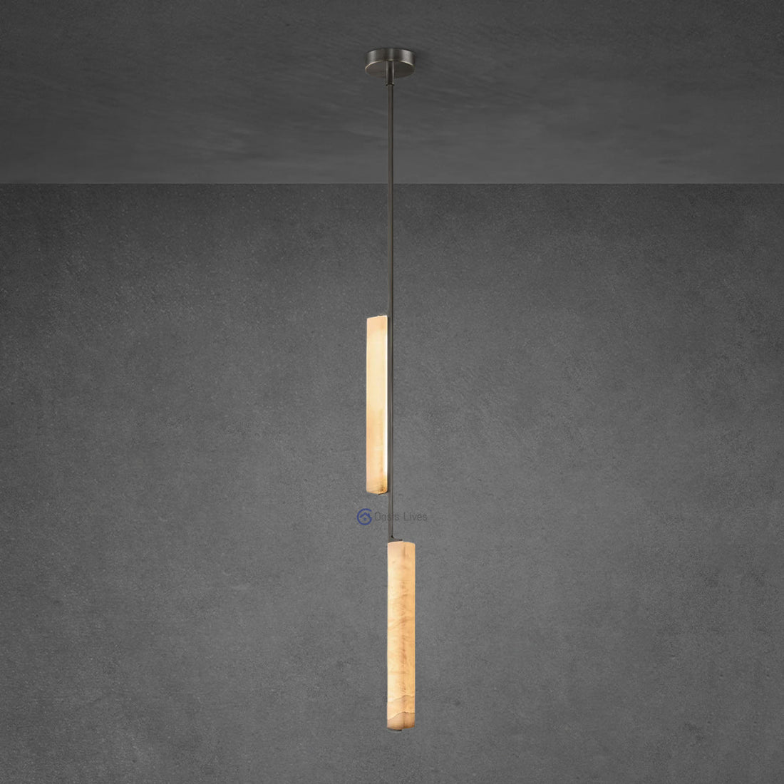 Audobon Alabaster Pendant