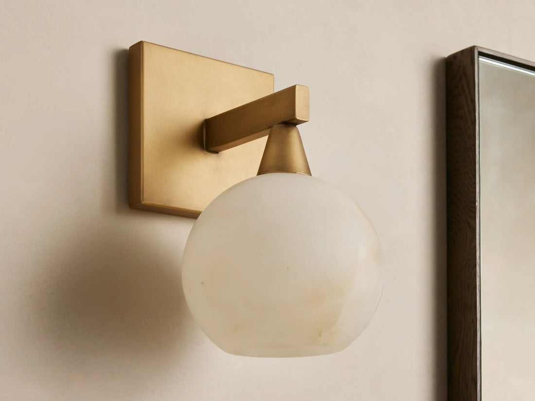 Arica Alabaster Sconce