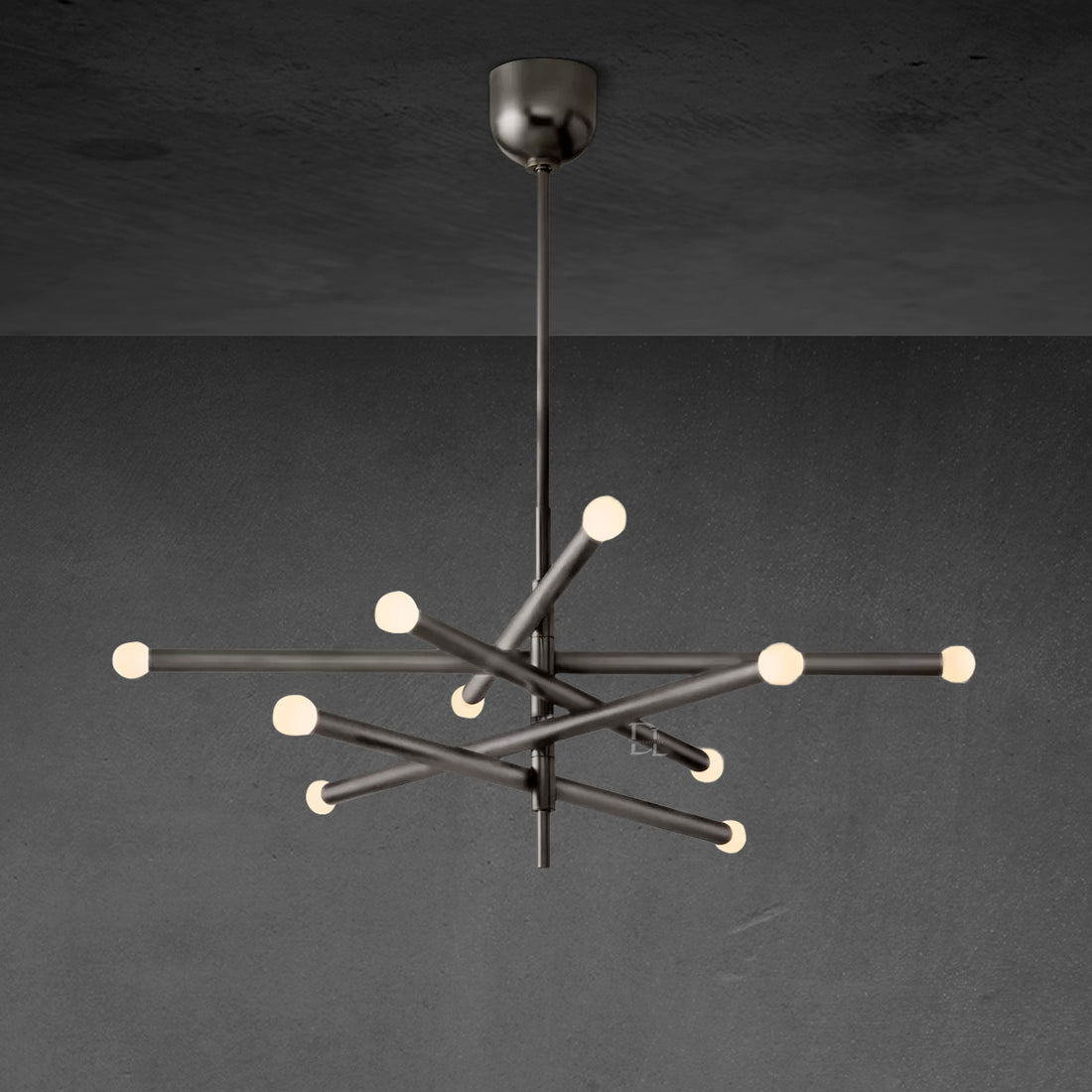 Roussea 10-Light Mobile Orb Chandelier