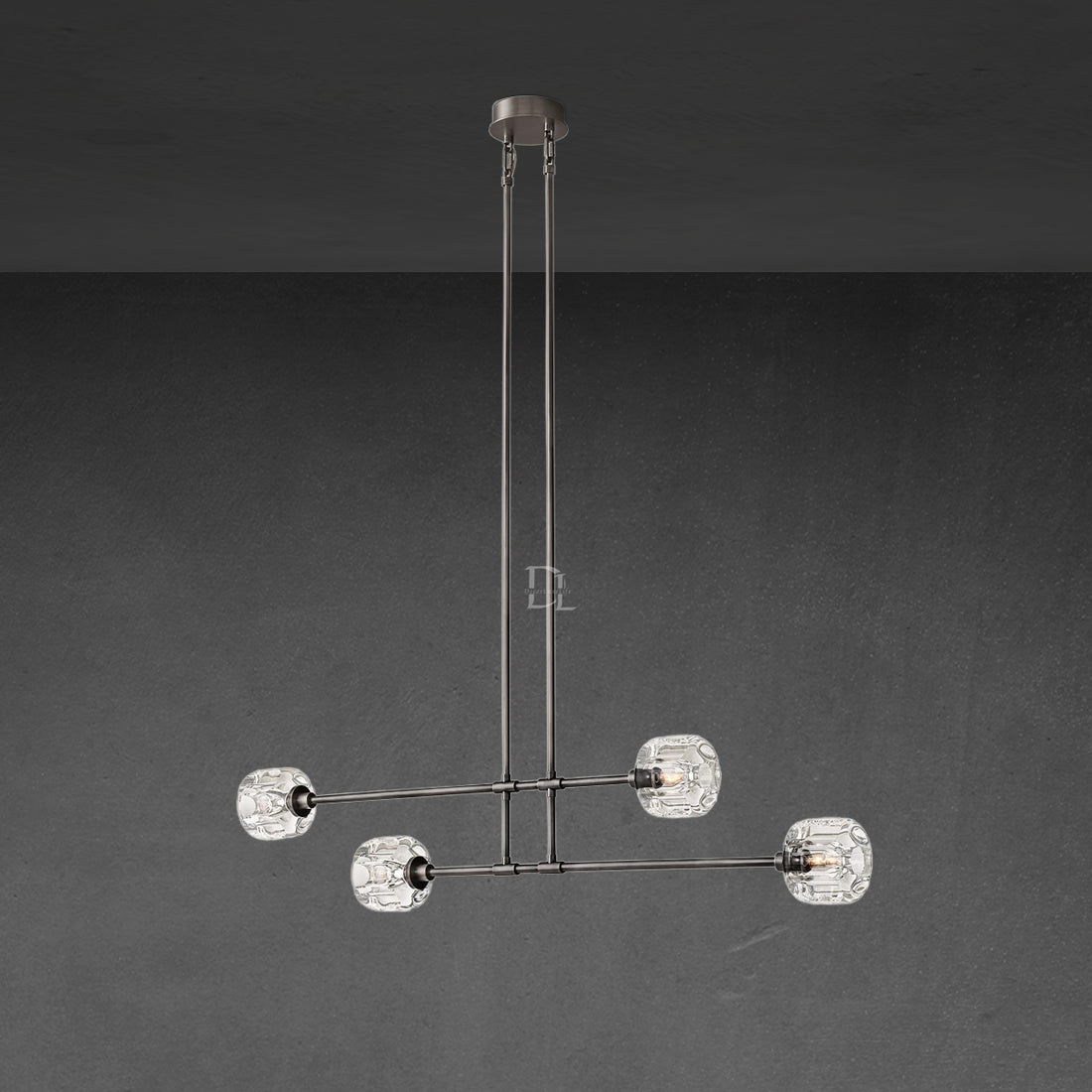 Demaret Mobile Linear Chandelier 54"