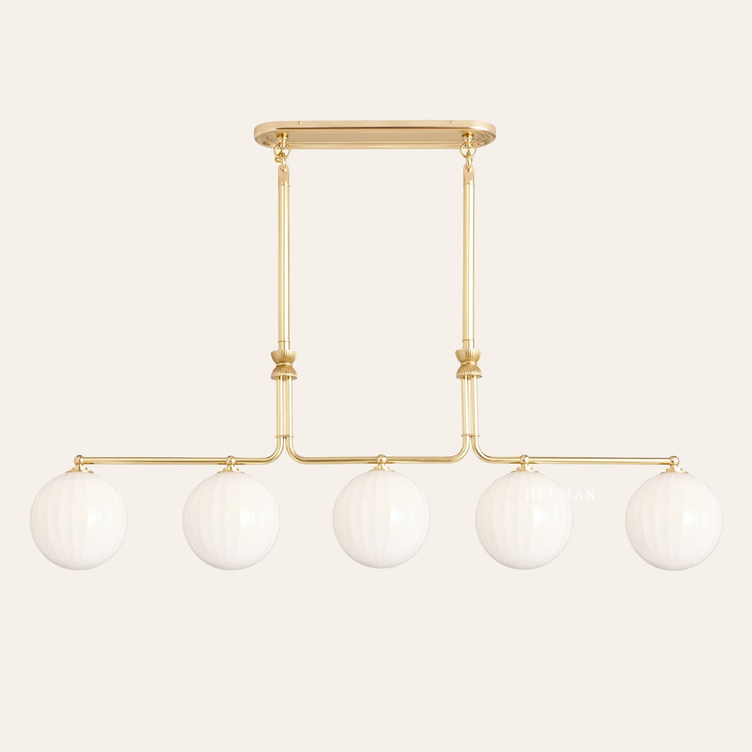 Enzo 60" 5-Light Linear Chandelier
