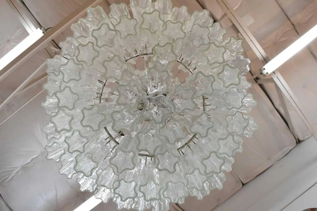 Very Large Venini Style Tronchi Chandelier