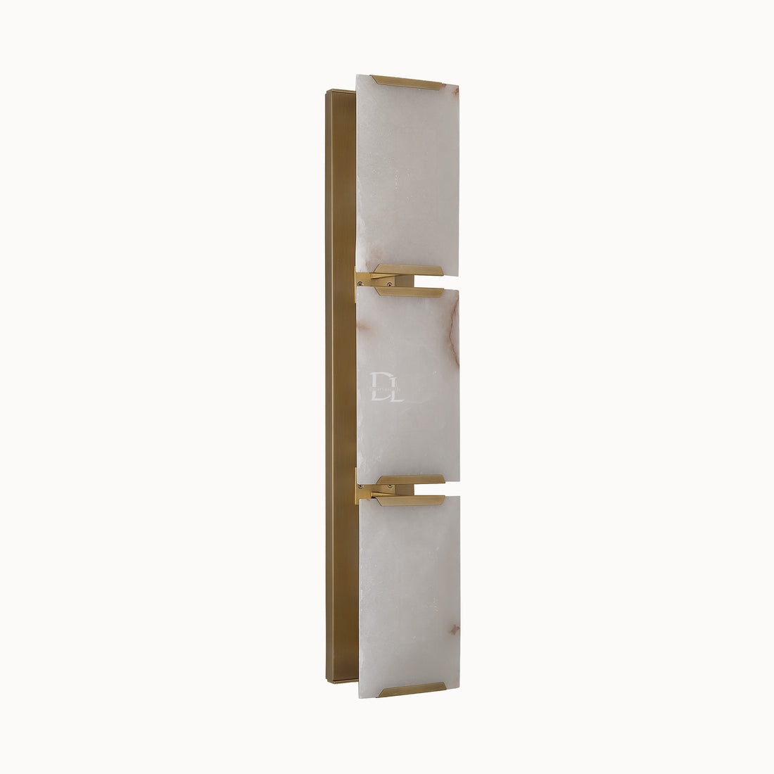 Harlow Calcite Triple Sconce