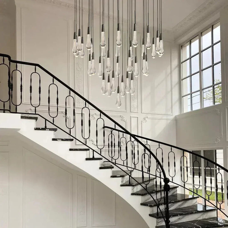 Soratai Modern Round Chandelier 17" 24" 36" 58"