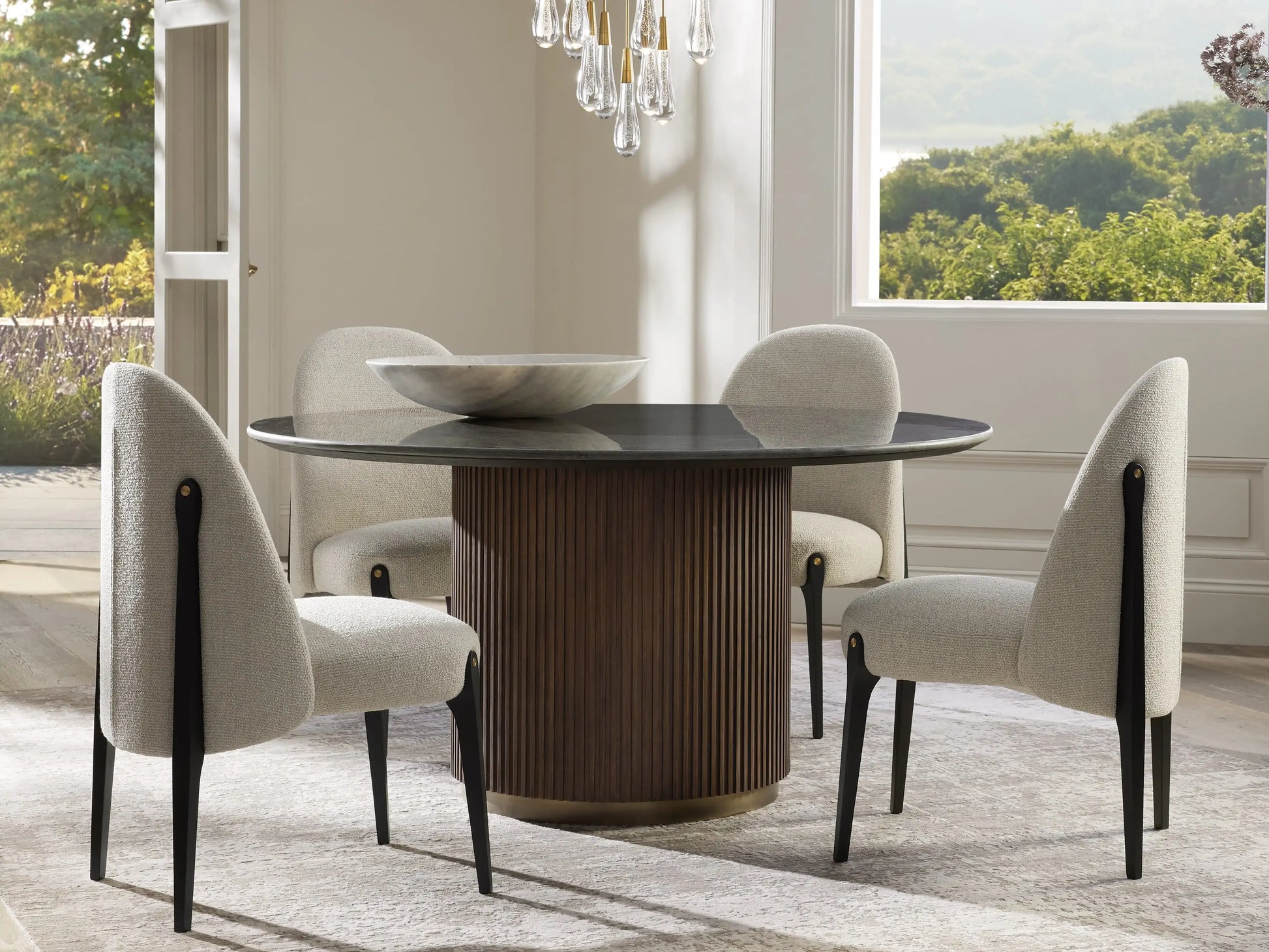 Finnley Round Dining Table - Oasislives