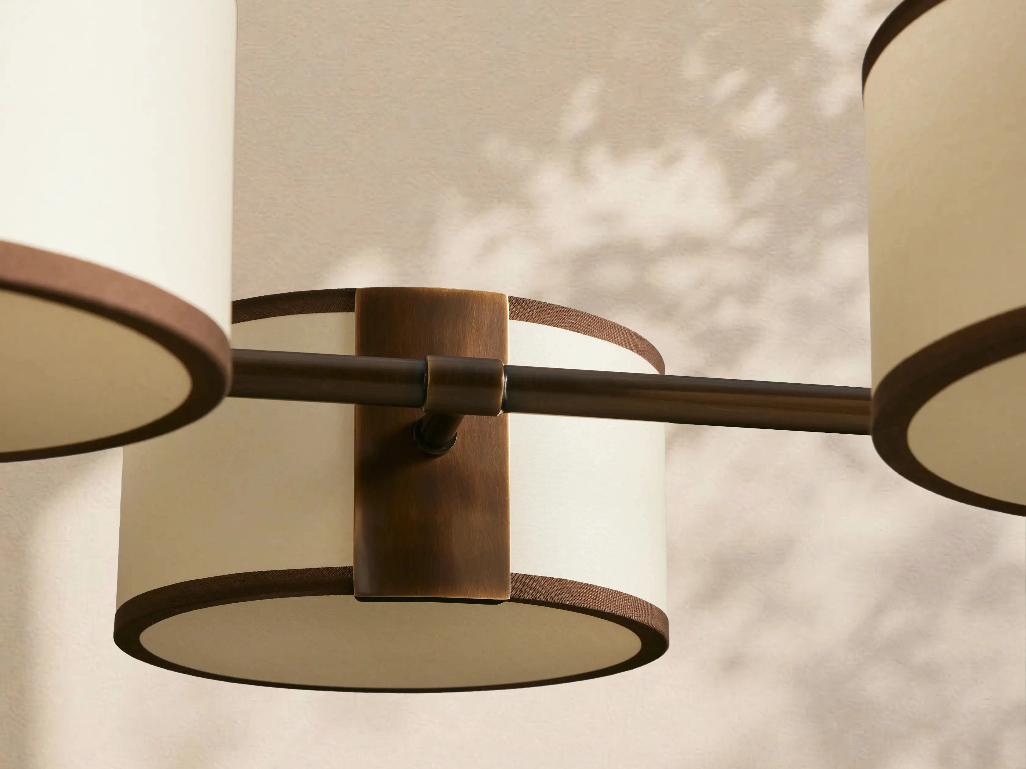 Tambour Linear Chandelier 62"