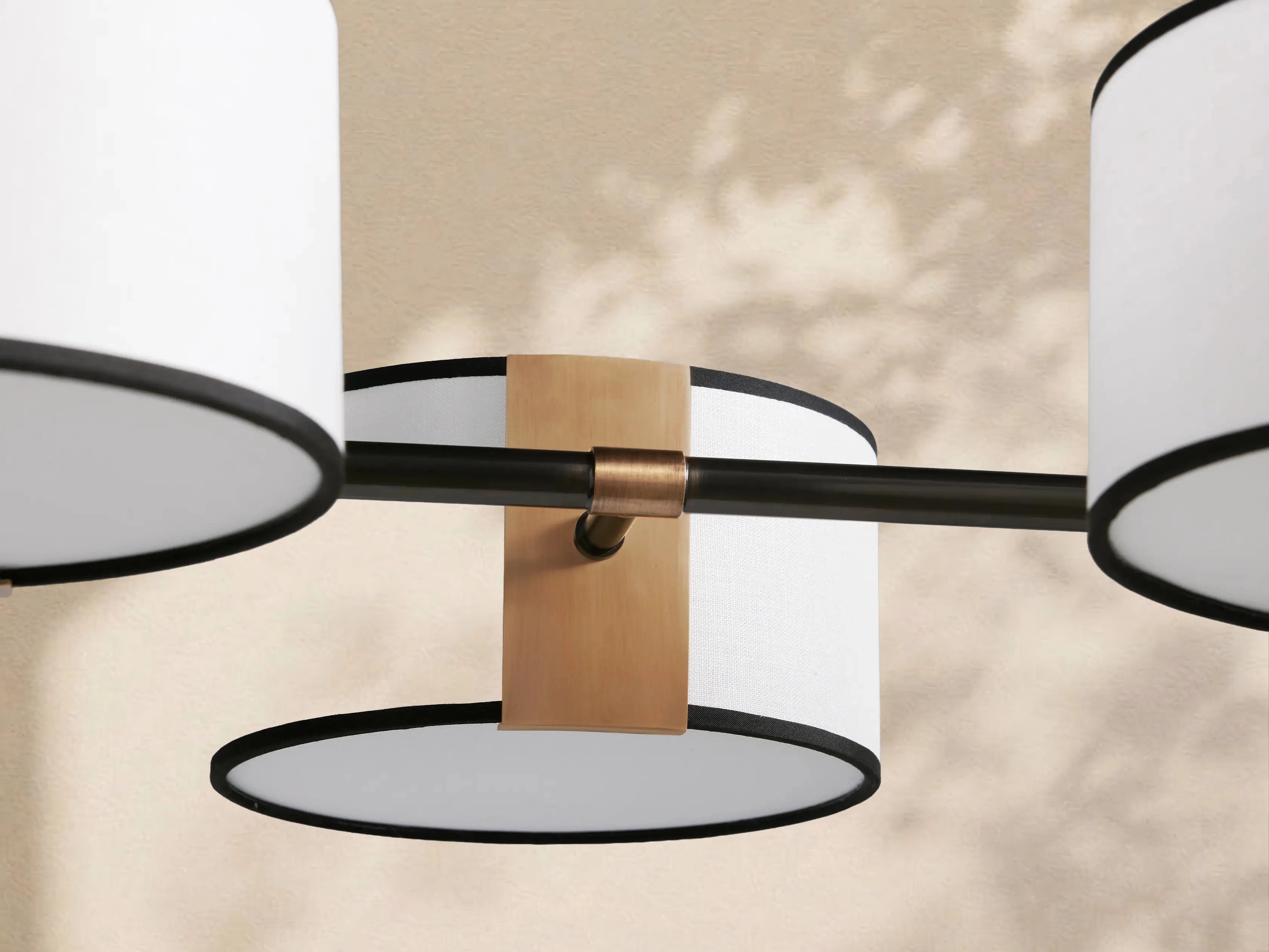 Tambour Linear Chandelier 62"