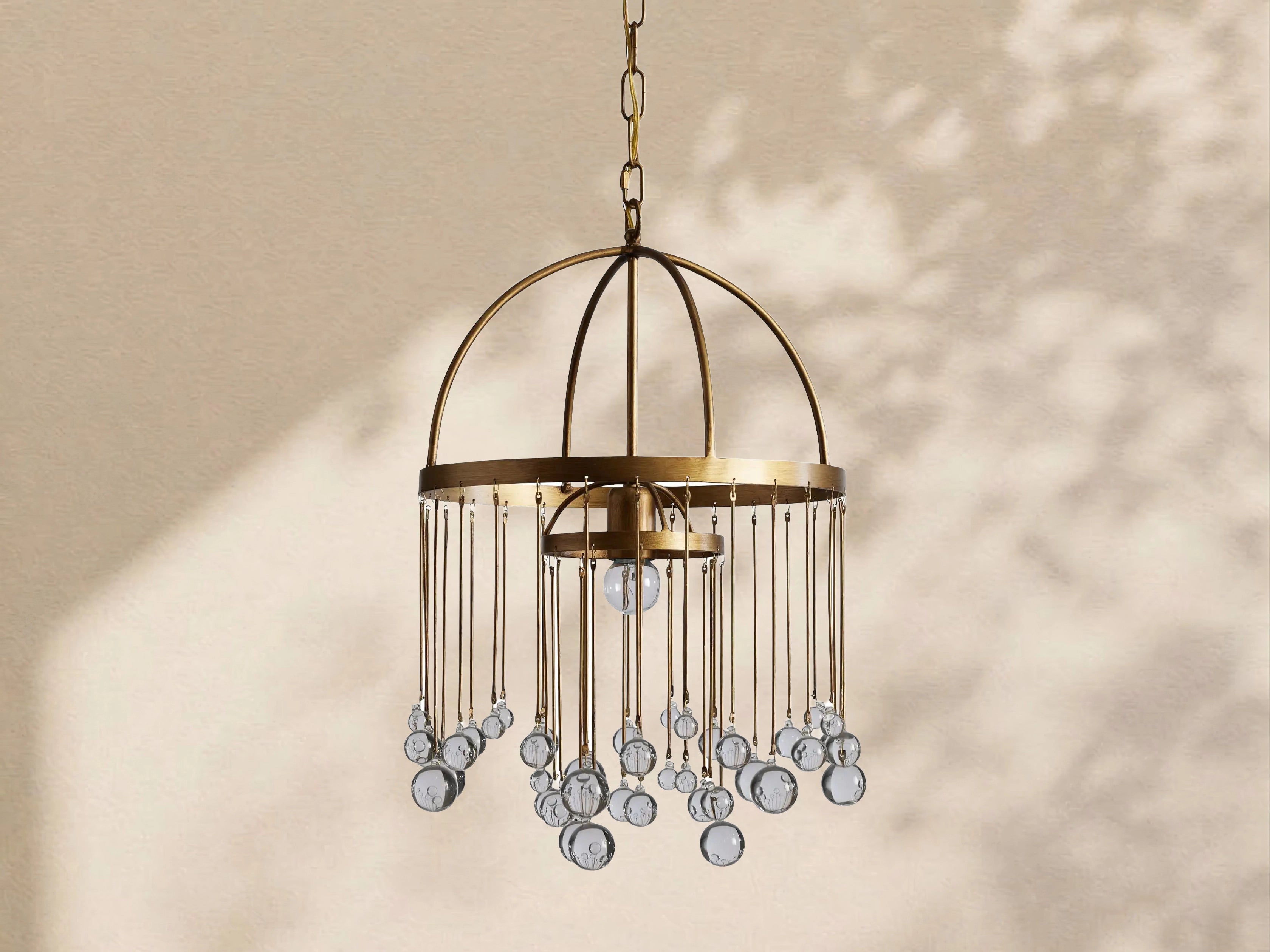 Aubrey Modern Crystal Ball Pendant Lamp