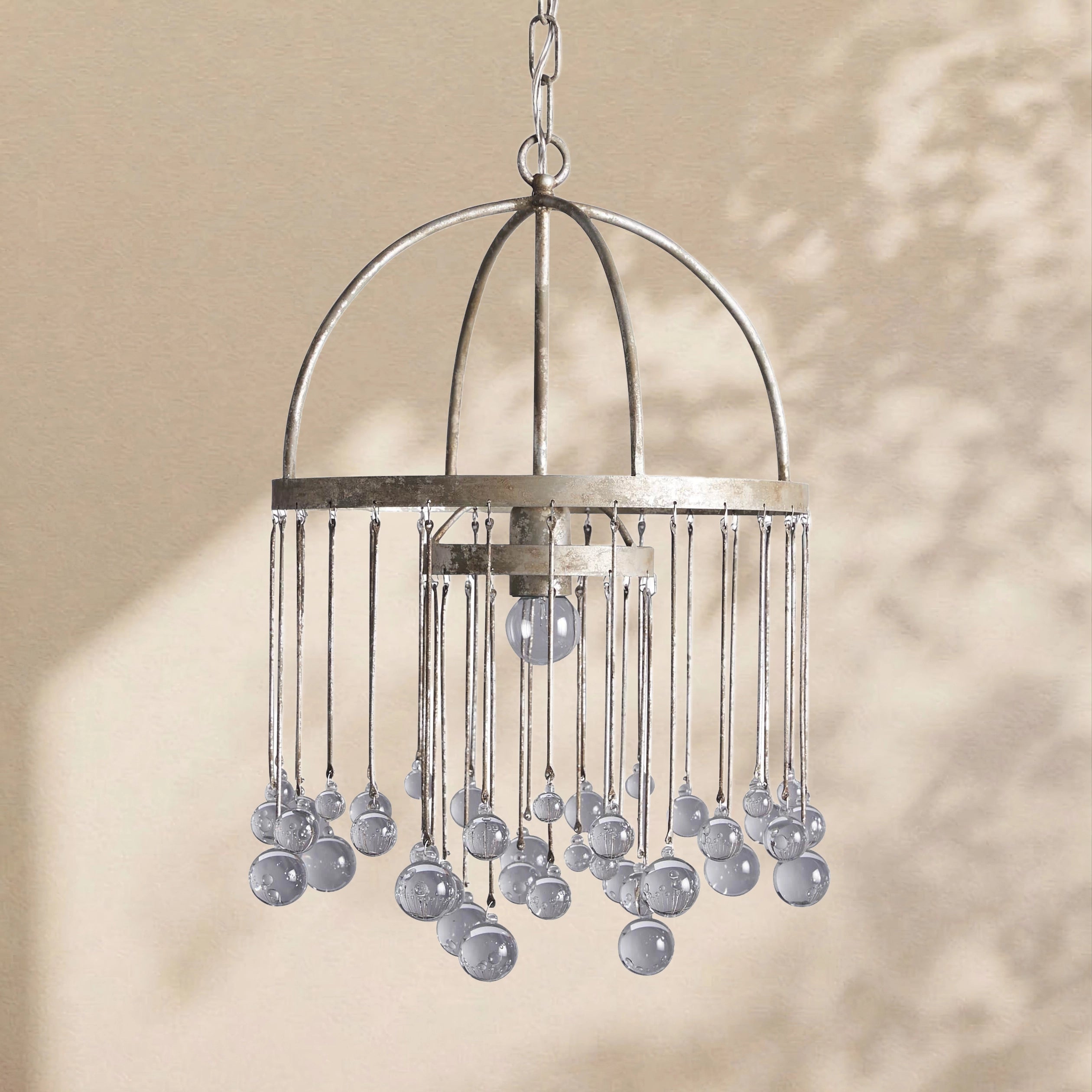 Aubrey Modern Crystal Ball Pendant Lamp