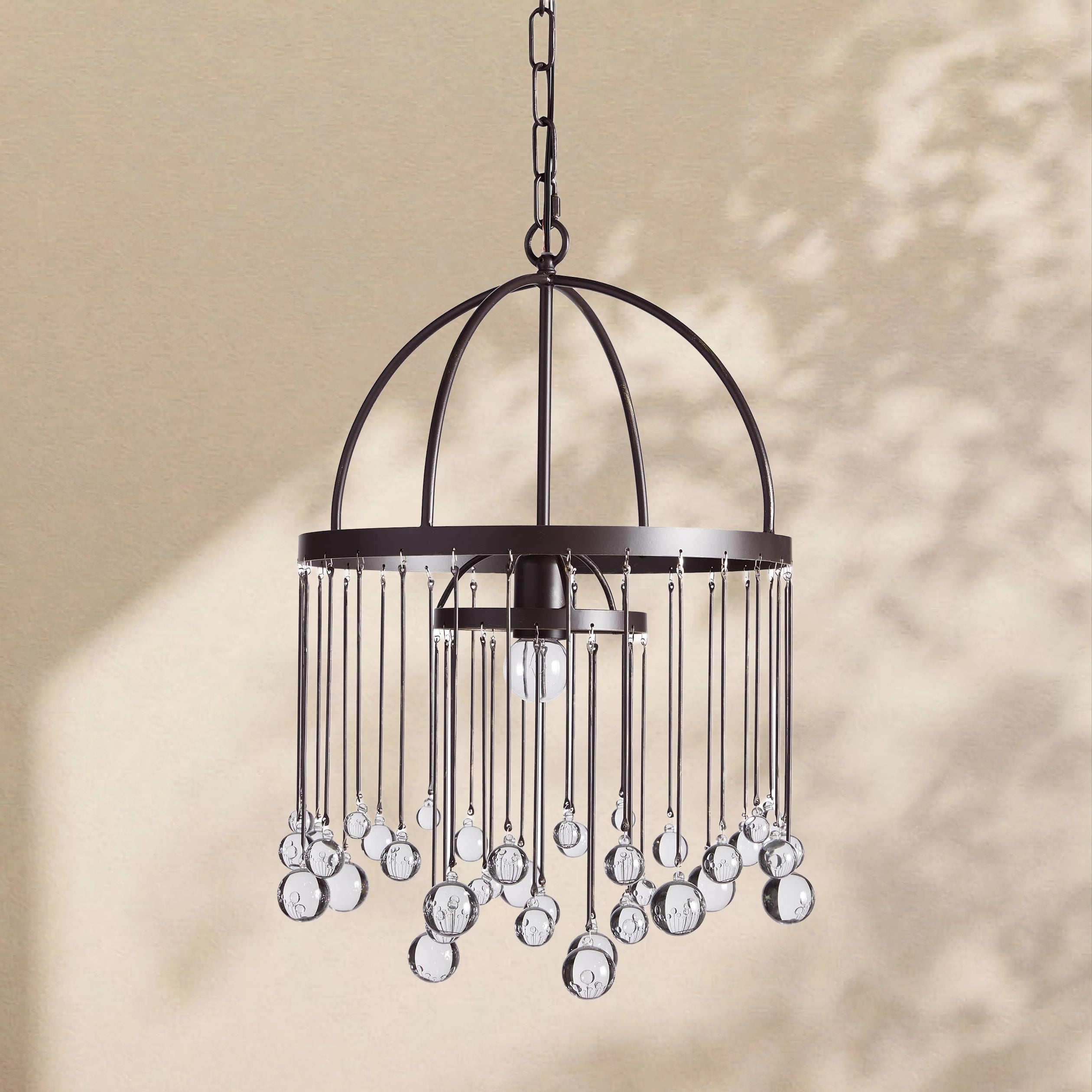 Aubrey Modern Crystal Ball Pendant Lamp