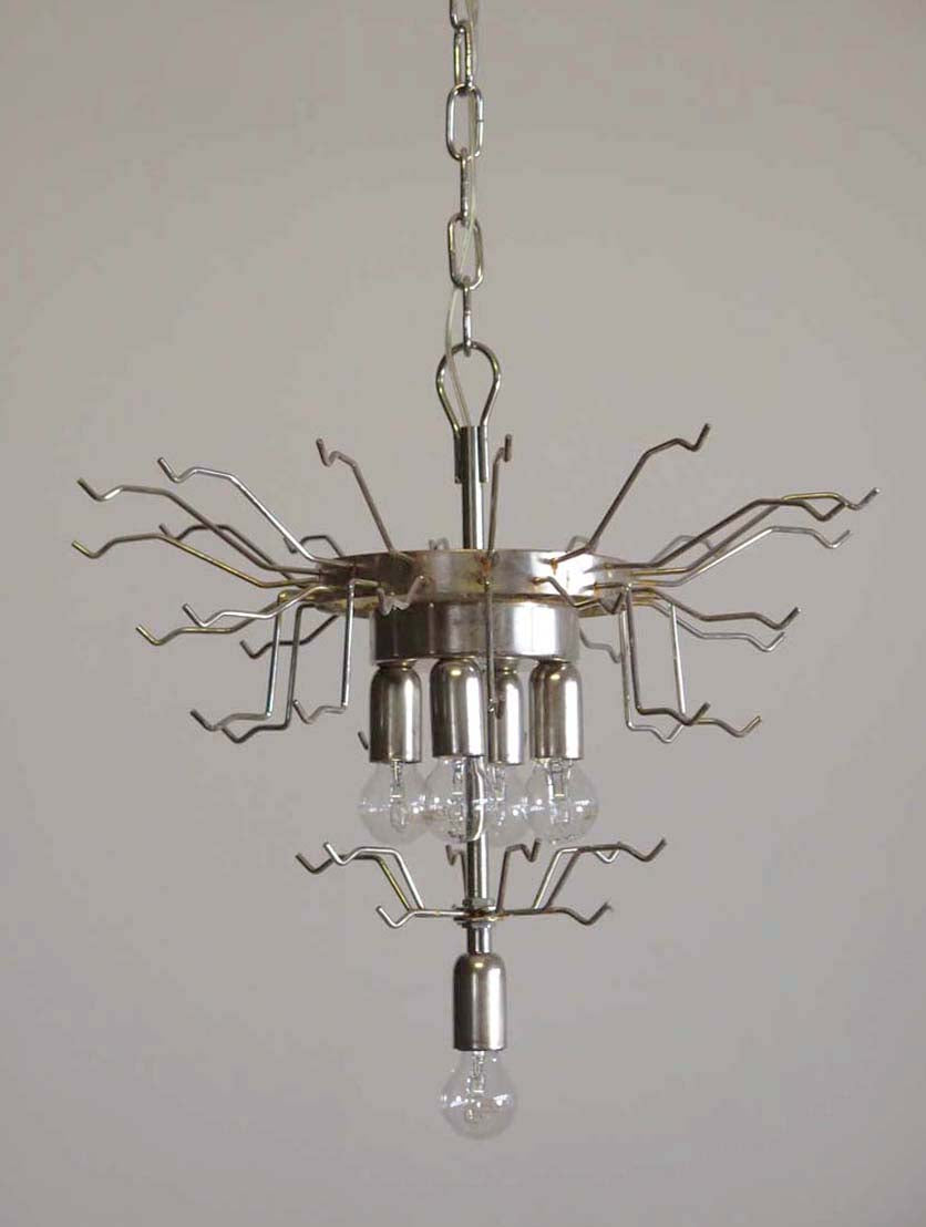 Murano Chandelier 41 Pink Petal Glass