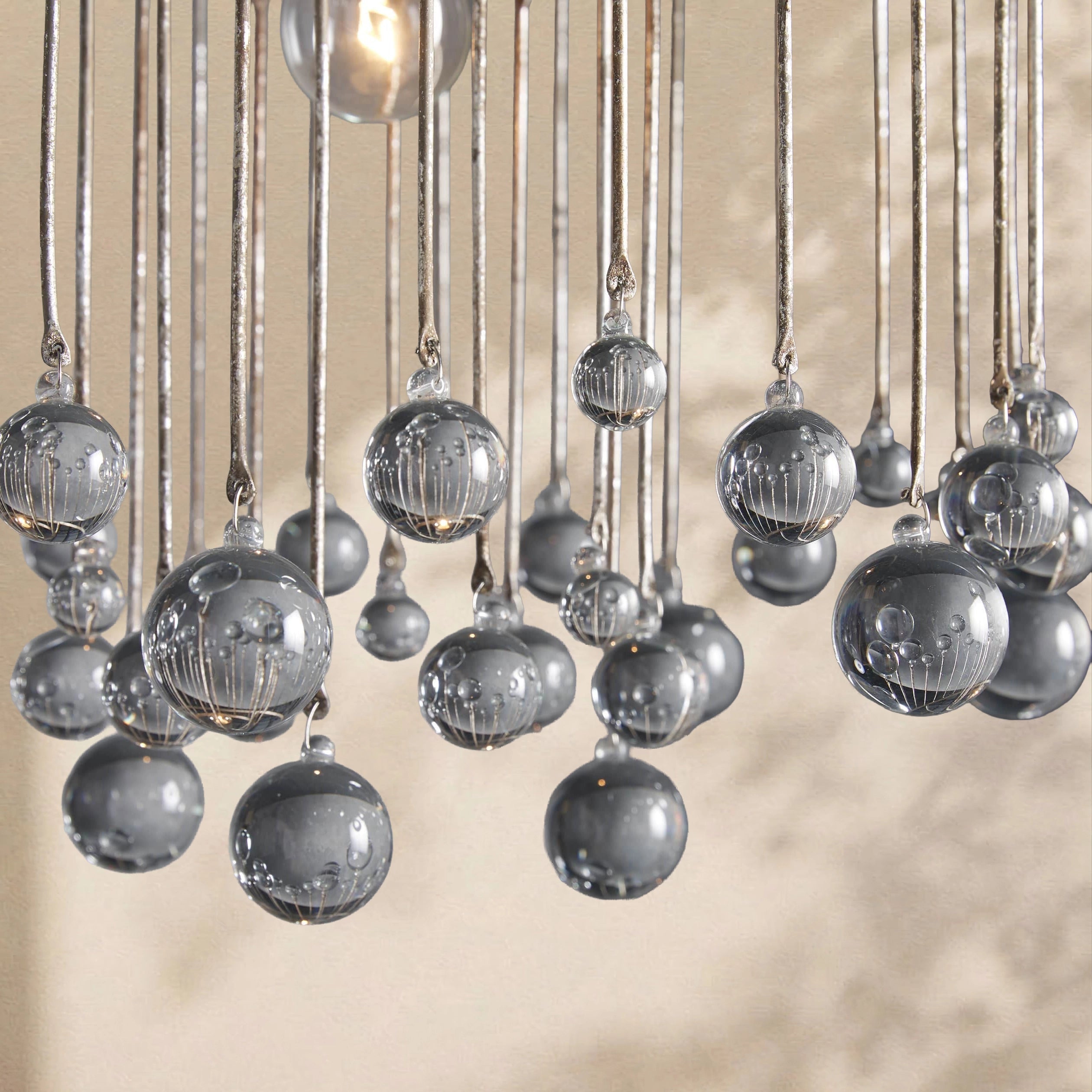 Aubrey Modern Crystal Ball Pendant Lamp
