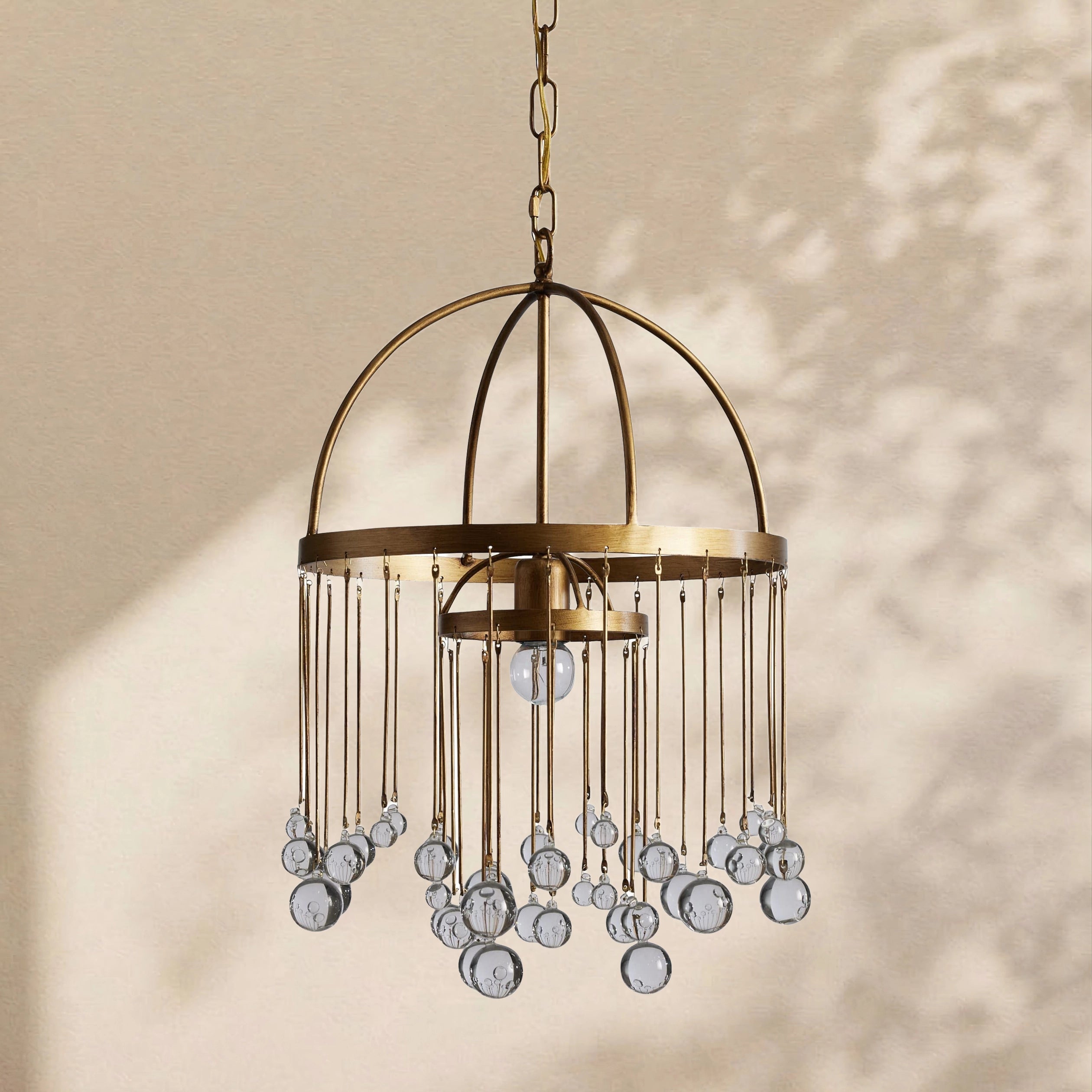 Aubrey Modern Crystal Ball Pendant Lamp