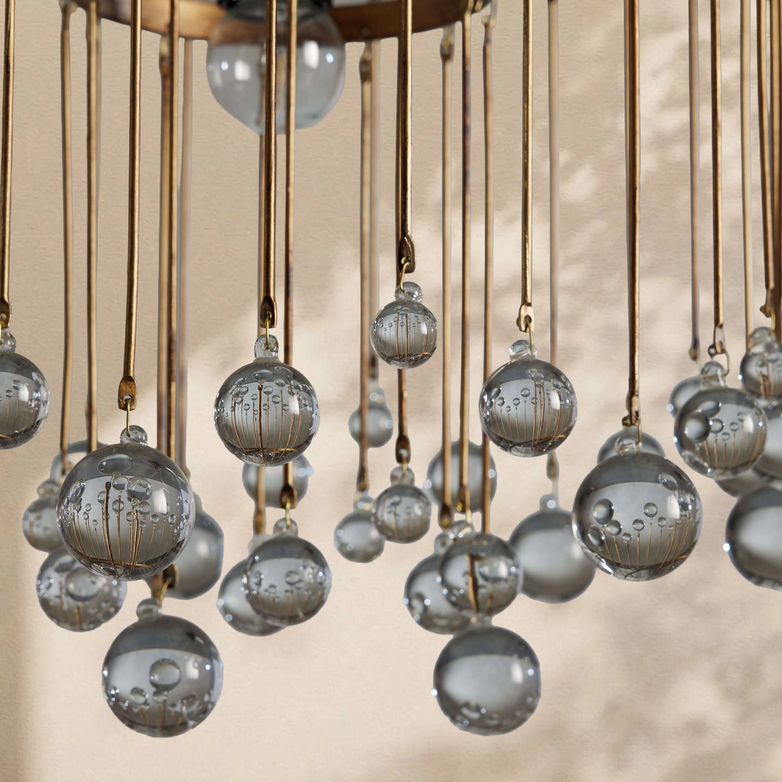 Aubrey Modern Crystal Ball Pendant Lamp