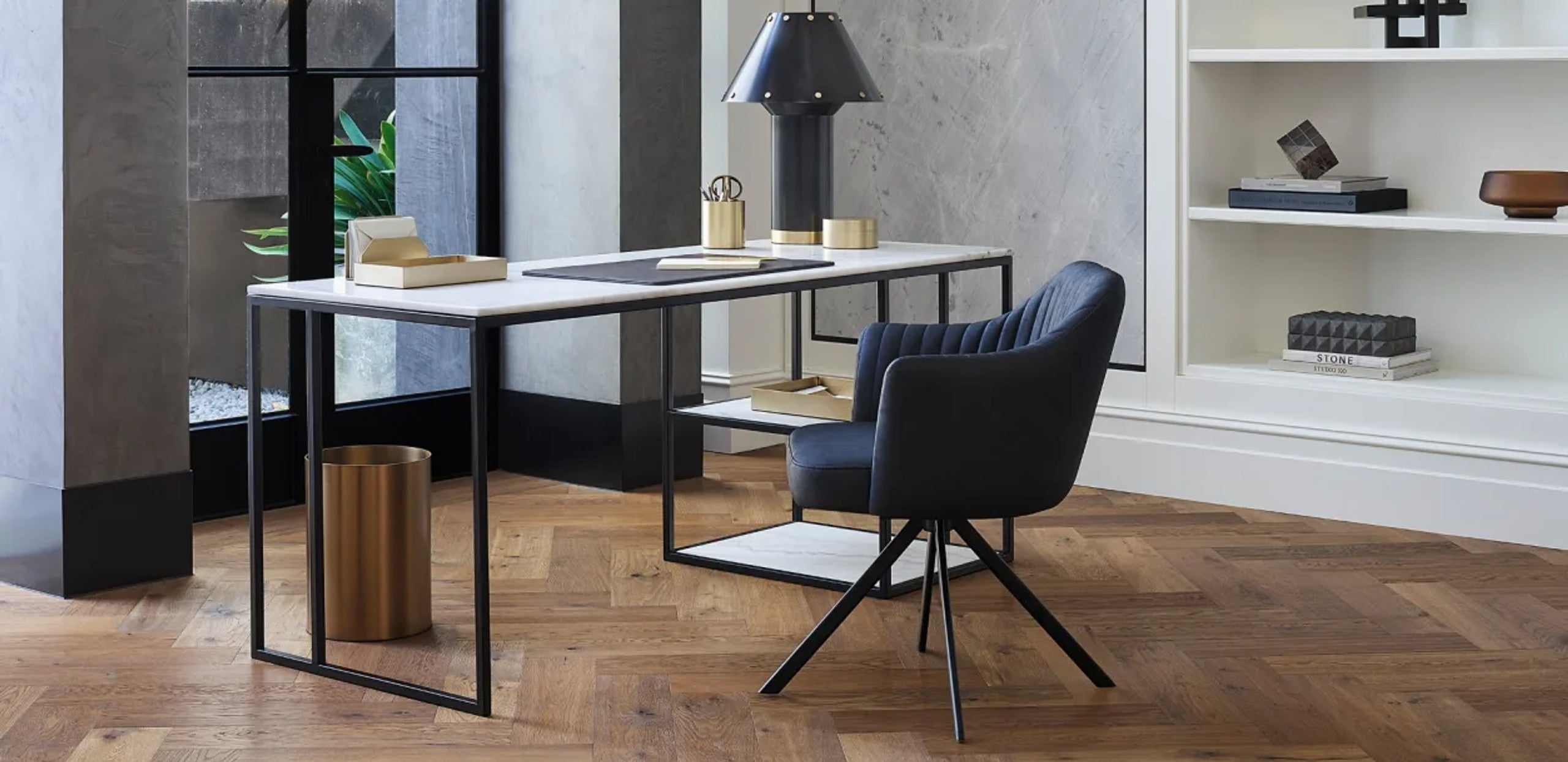 Nomad Marble Desk
