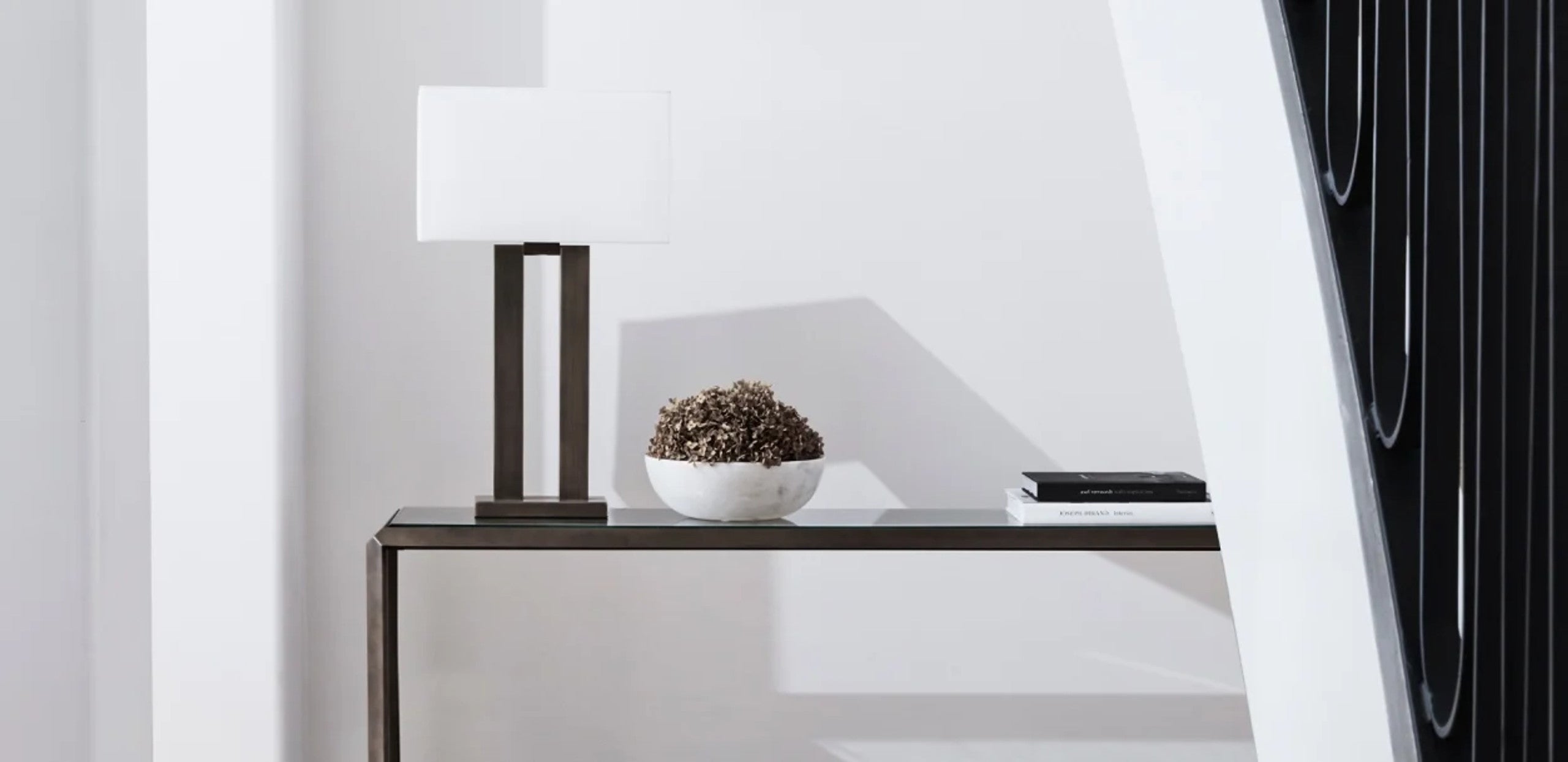 Max Glass Console Table