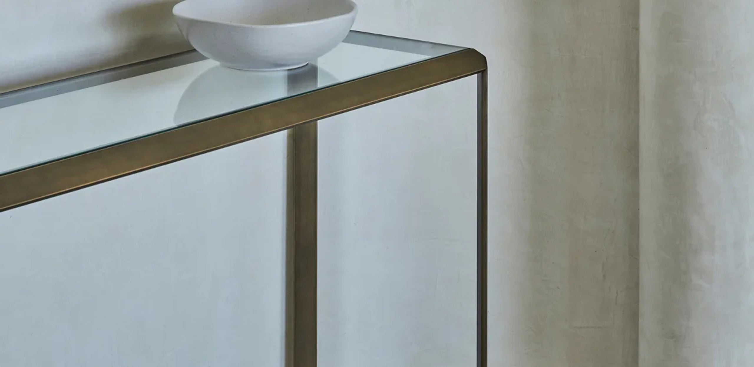 Max Glass Console Table