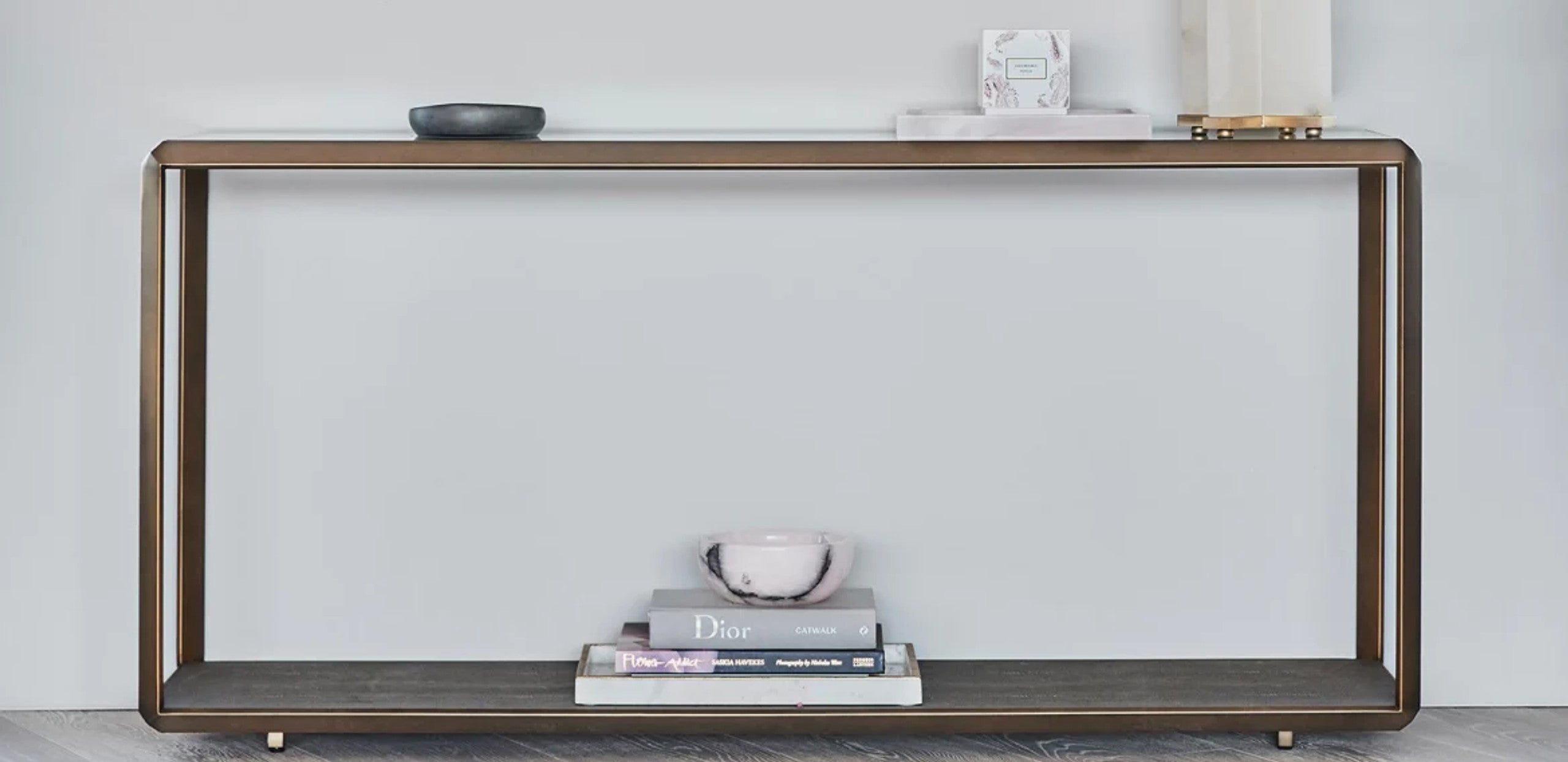 Max Glass Console Table