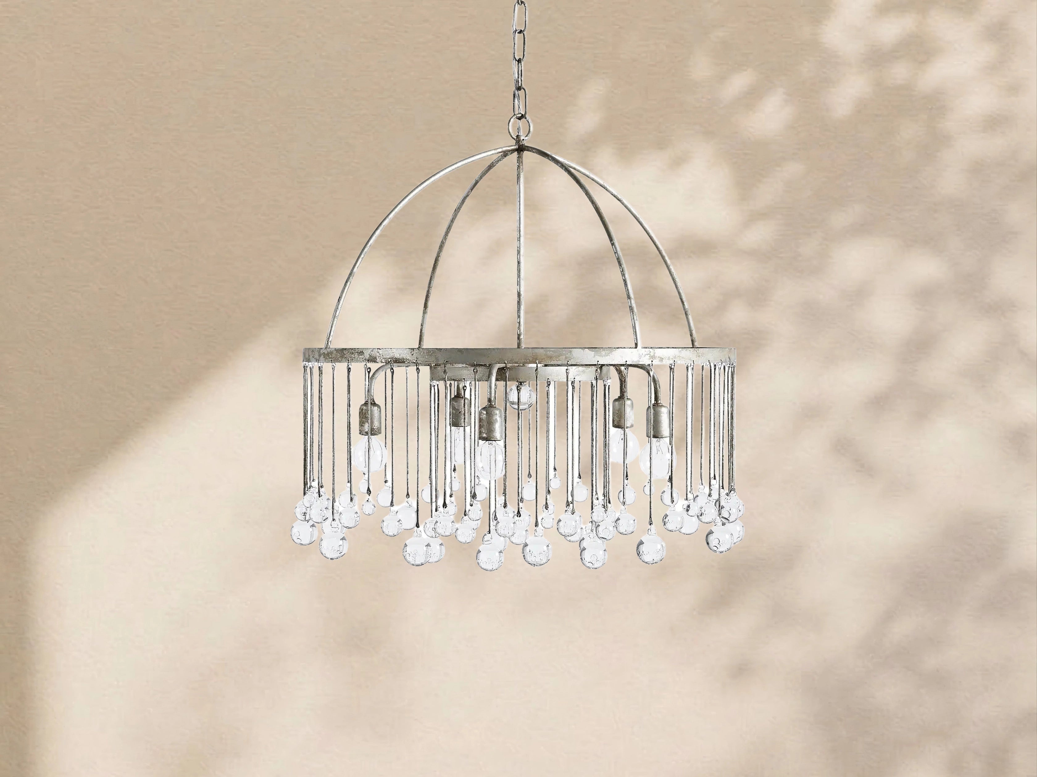 Aubrey Crystal Ball Round Chandelier 5 Light / 8 Light