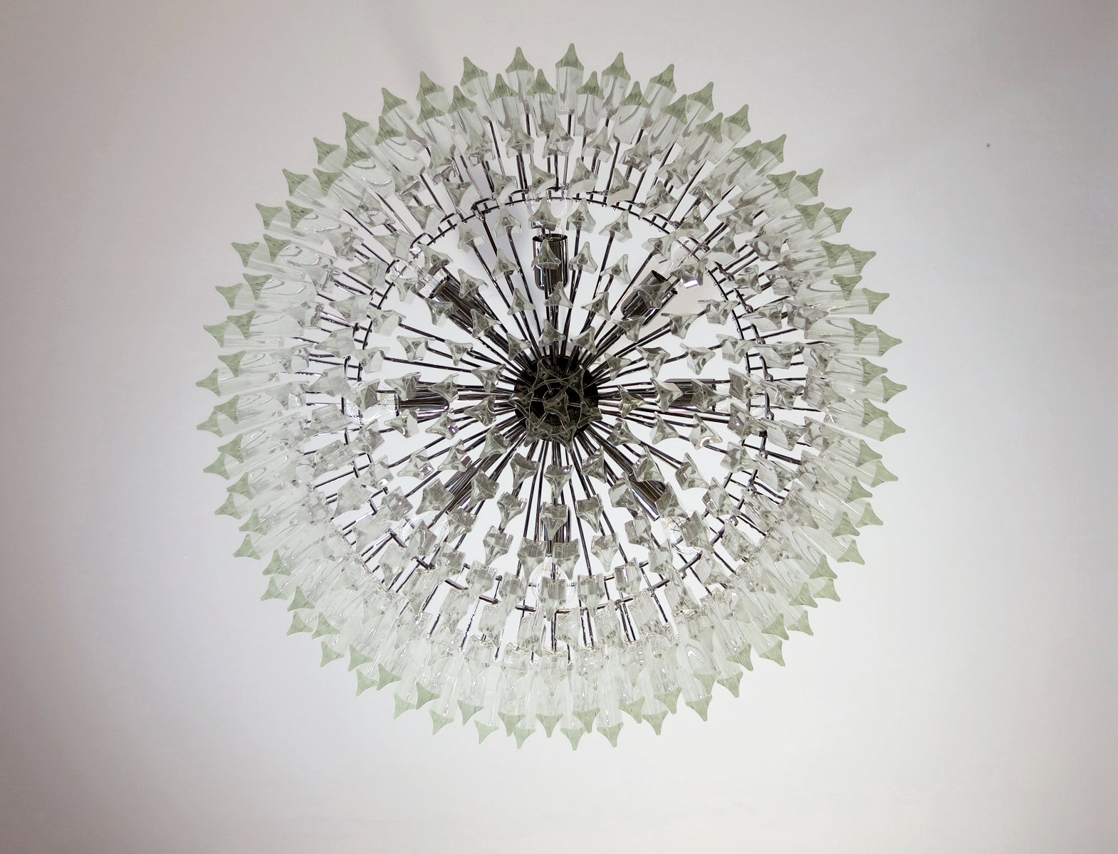 Murano Chandelier 265 Clear Prism Glass