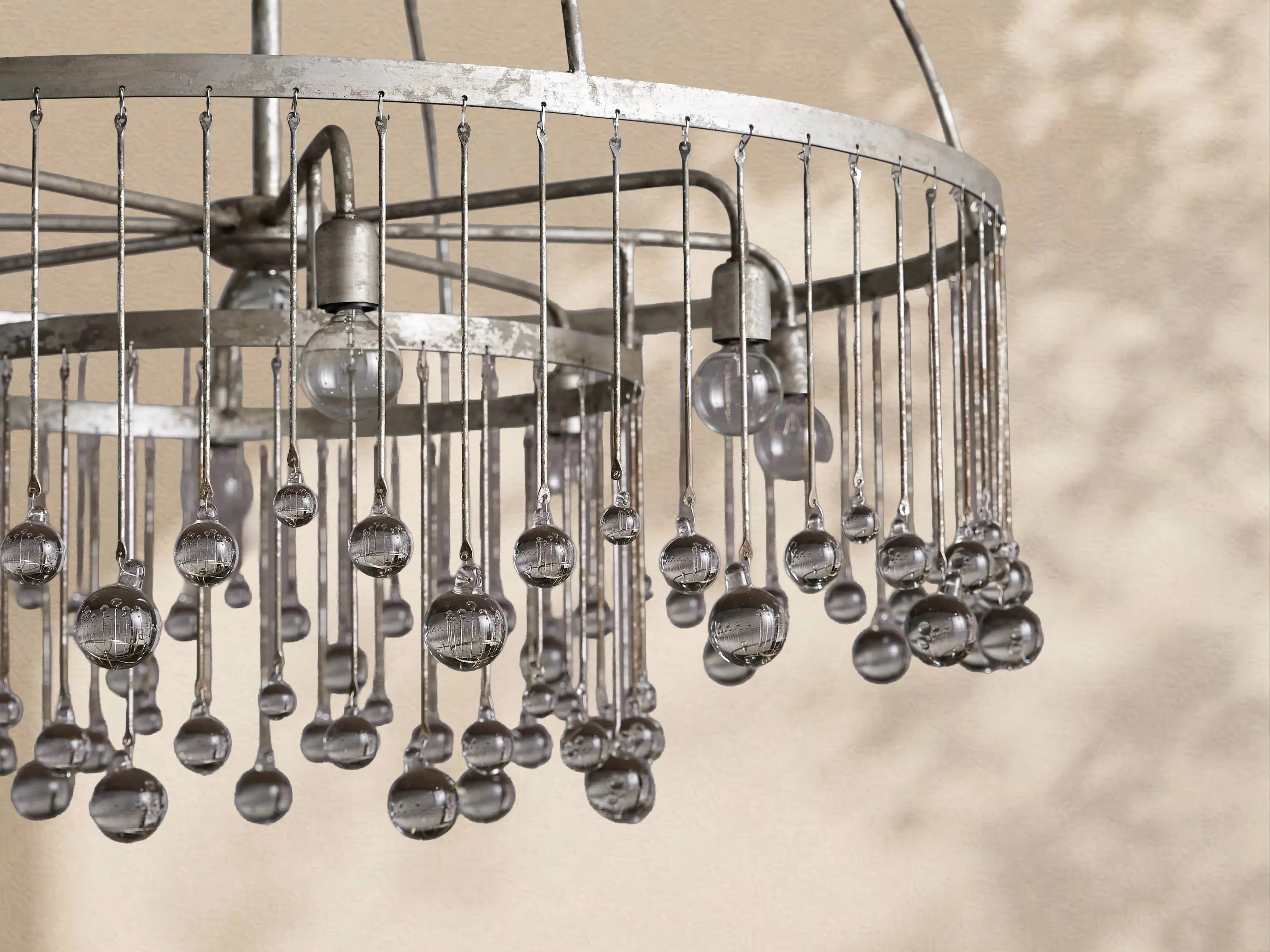 Aubrey Crystal Ball Round Chandelier 5 Light / 8 Light