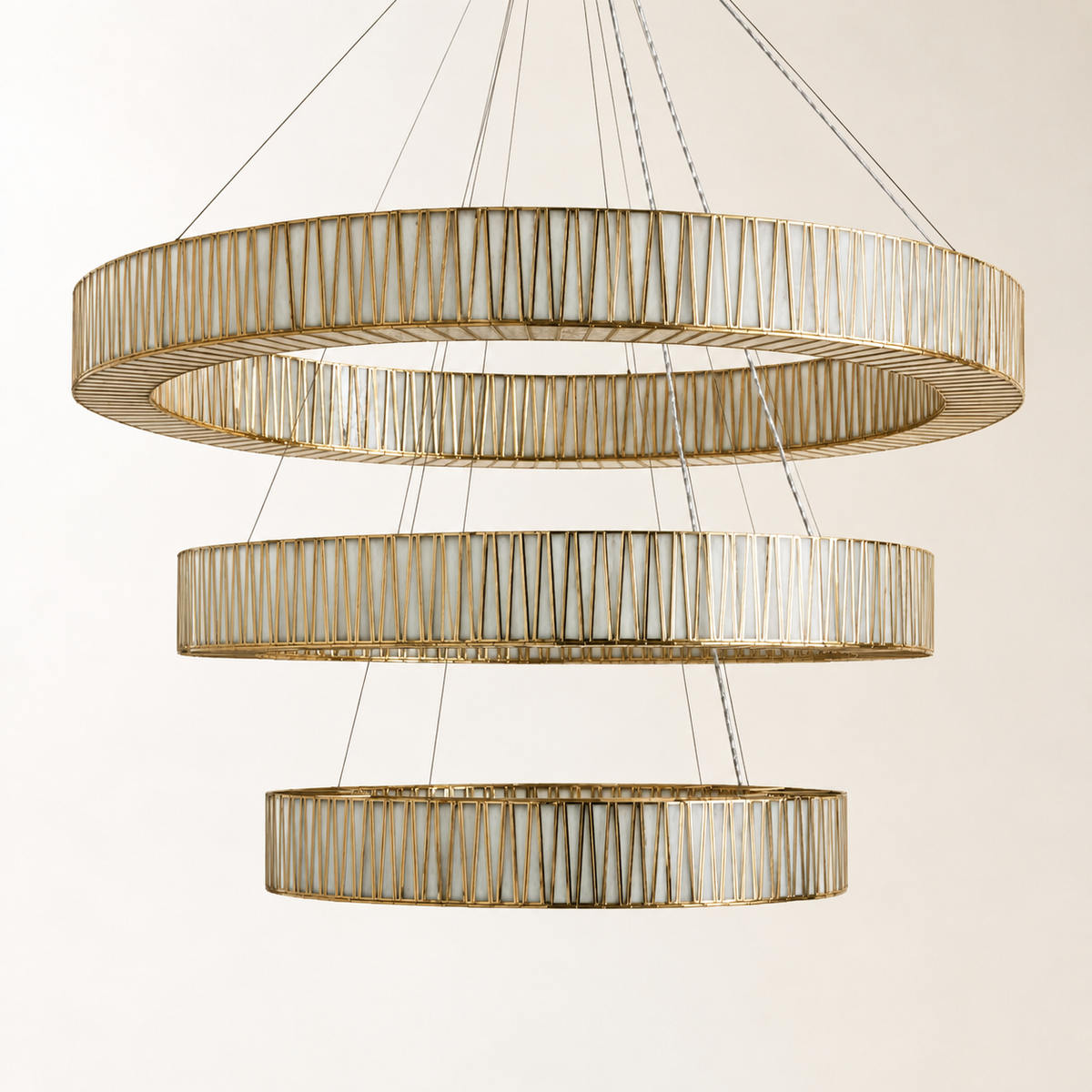 Junte 3-Tier Round Chandelier
