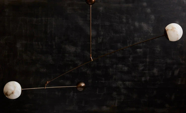 Alabaster Mobile Chandelier