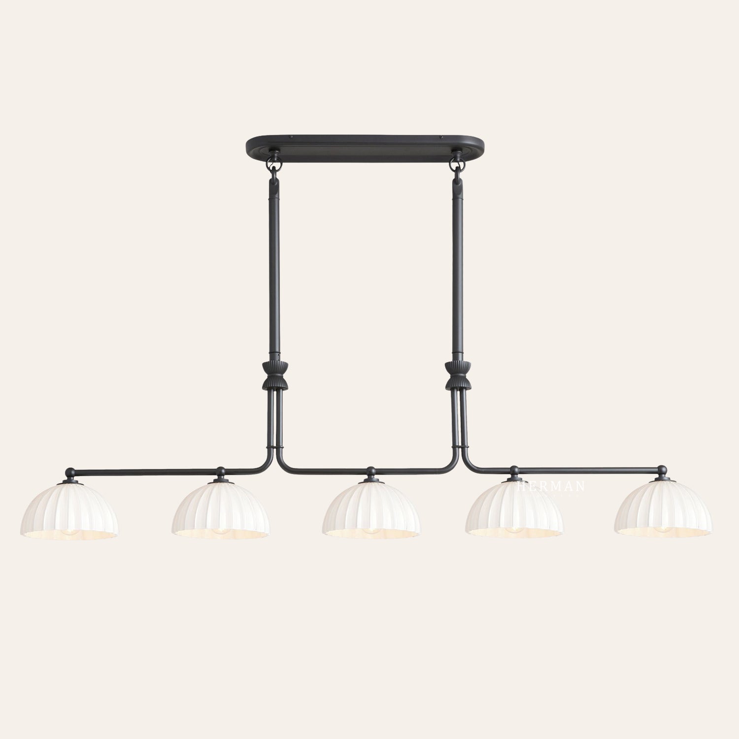 Enzo 60" 5-Light Linear Chandelier
