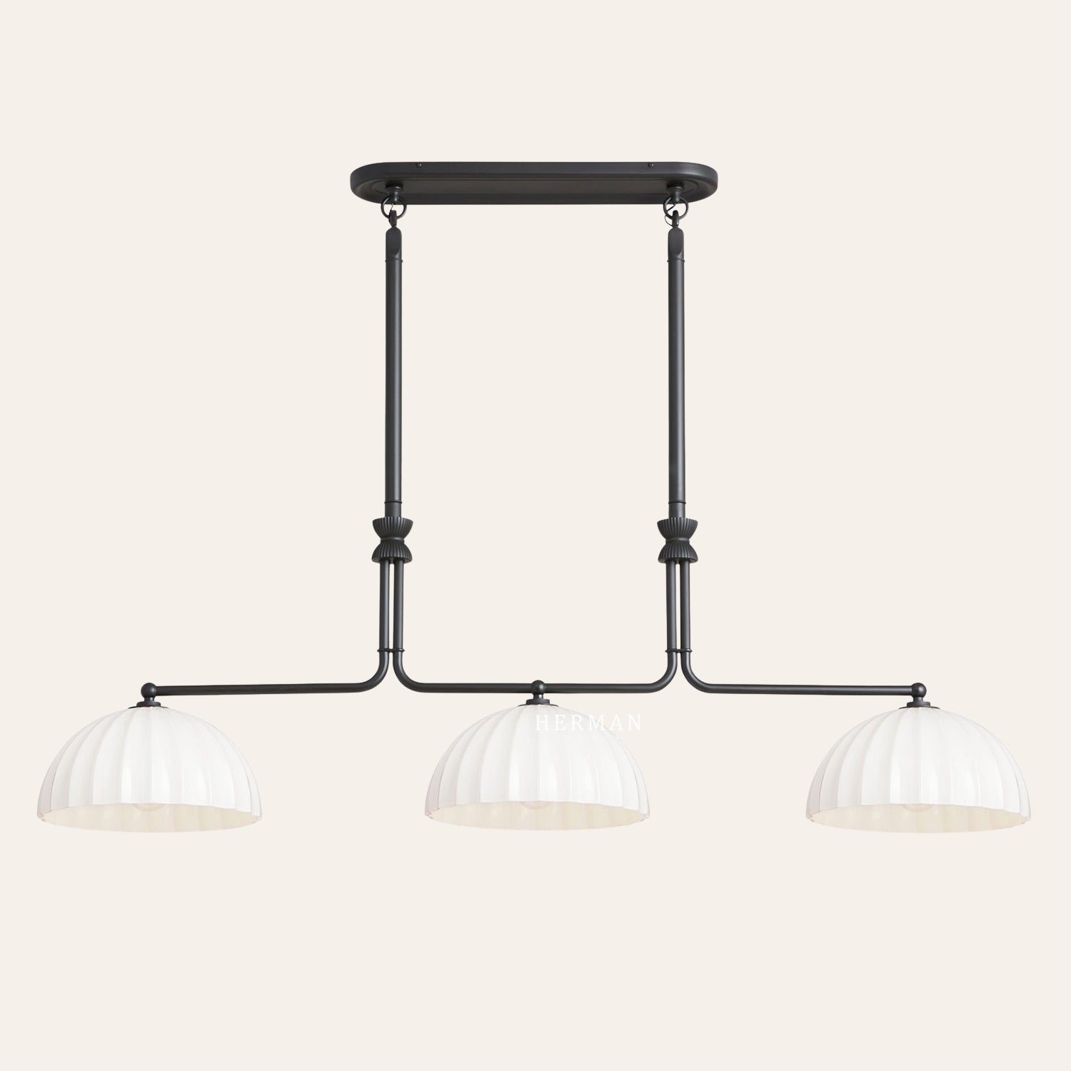 Enzo 60" 3-Light Linear Chandelier