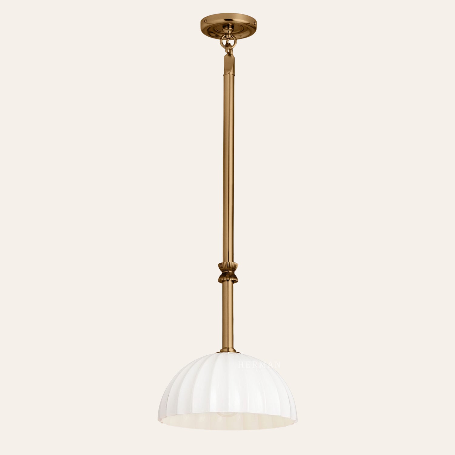 Enzo Glass Pendant Light 8" 12" 16"